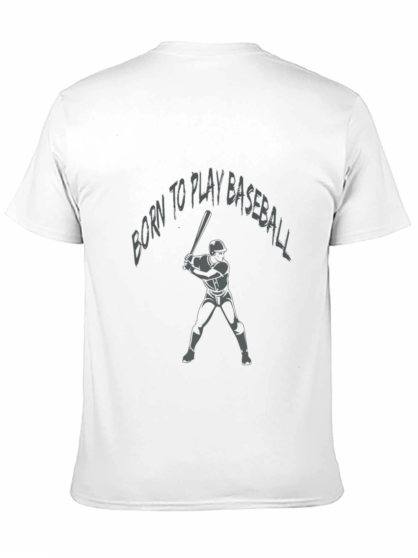 Born to Play Baseball Graphic Tee