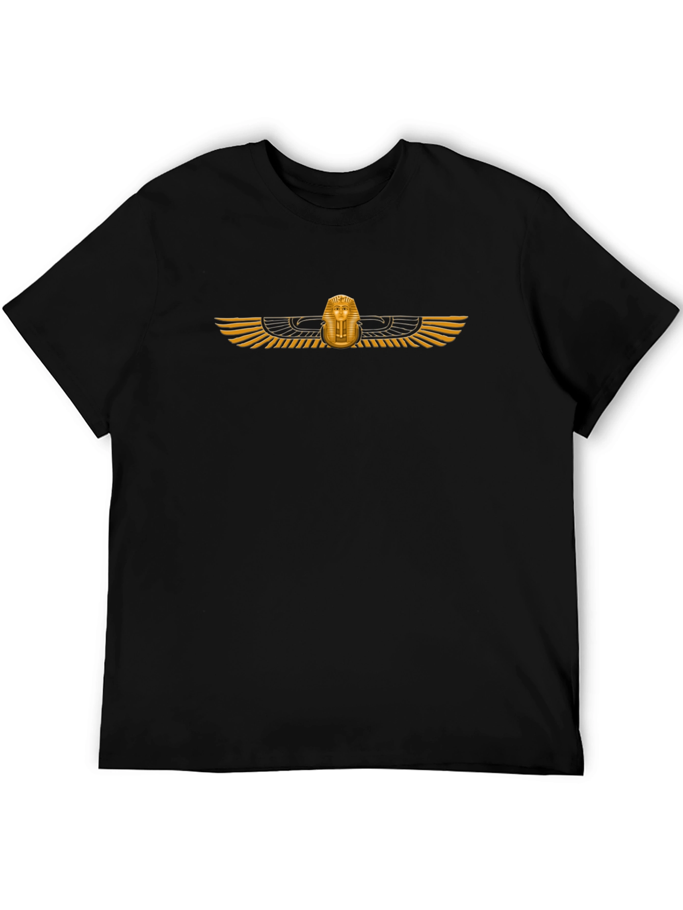 Egyptian Pharaoh Graphic Black T-Shirt