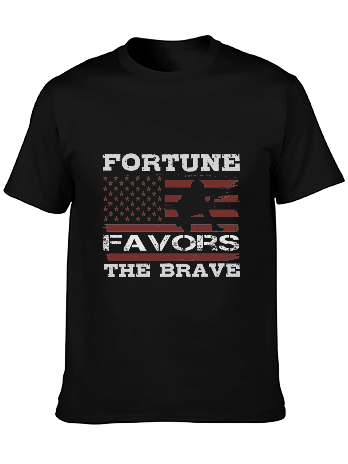 Fortune Favors the Brave Graphic T-Shirt