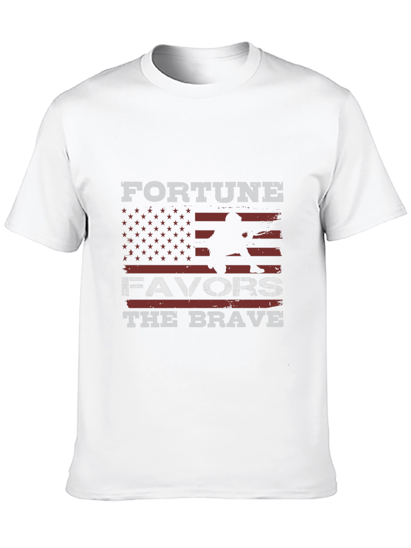 Fortune Favors the Brave Graphic T-Shirt