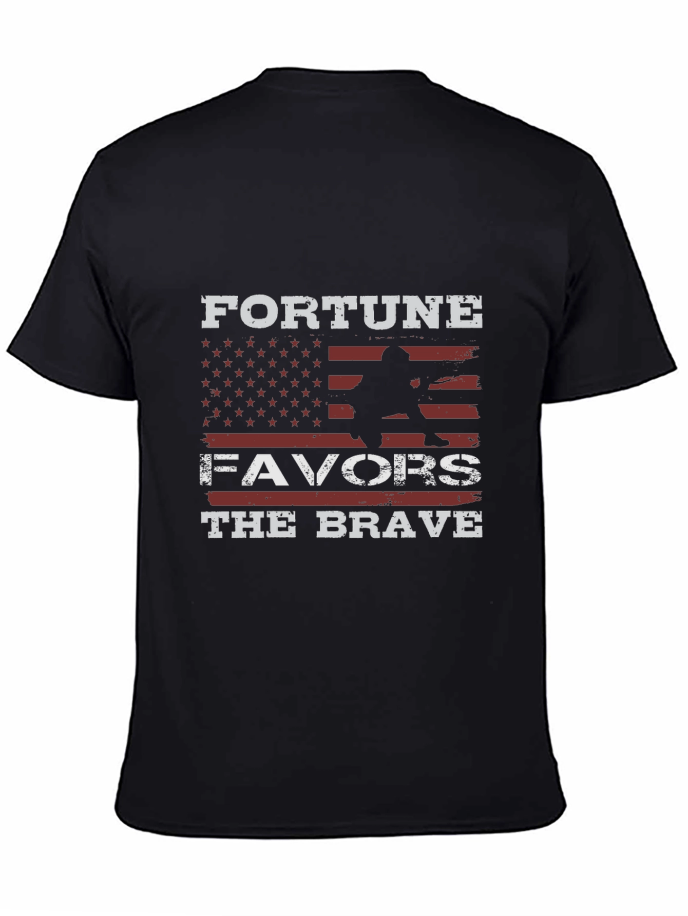 Fortune Favors the Brave Graphic T-Shirt