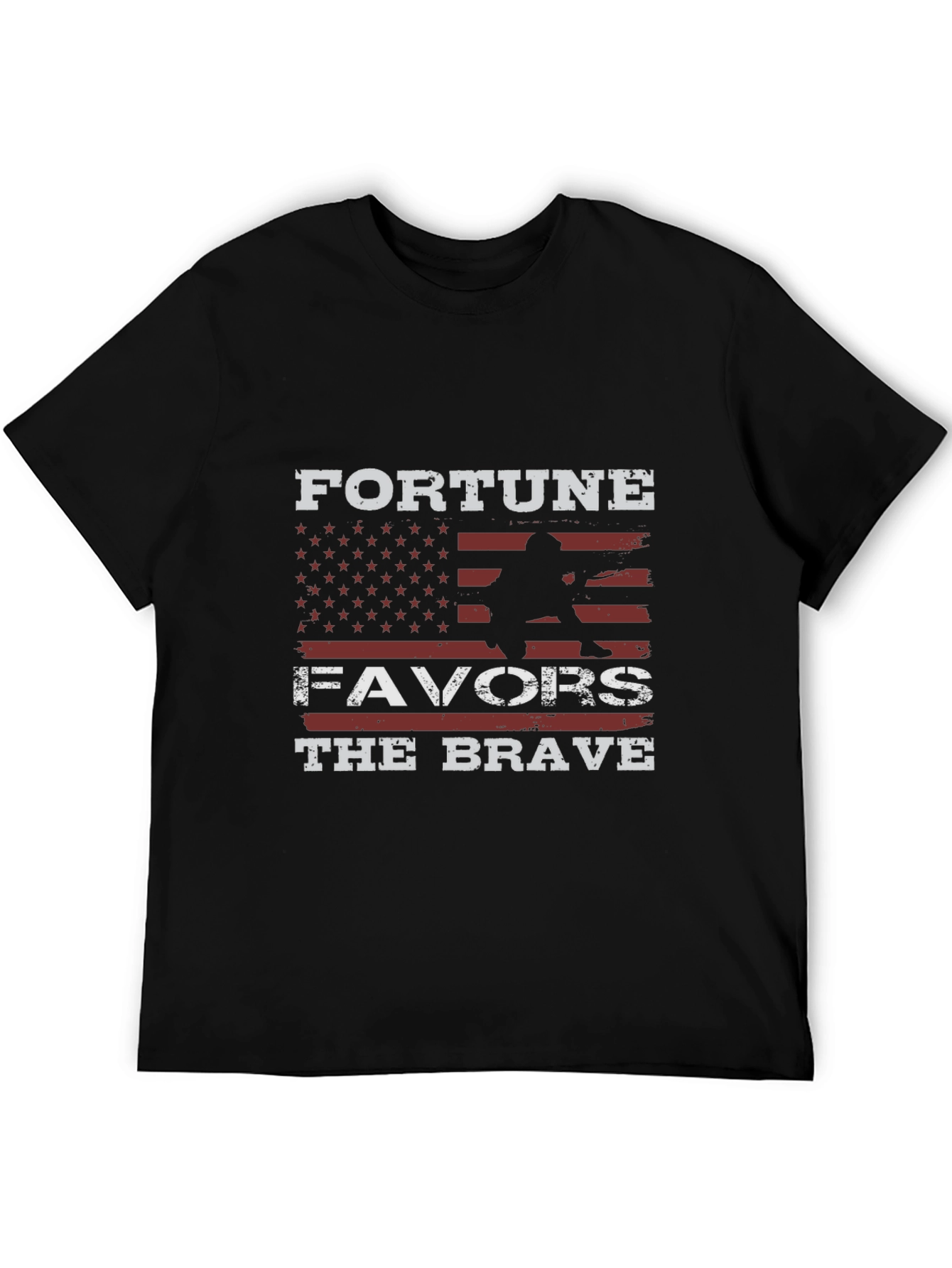 Fortune Favors the Brave Graphic T-Shirt