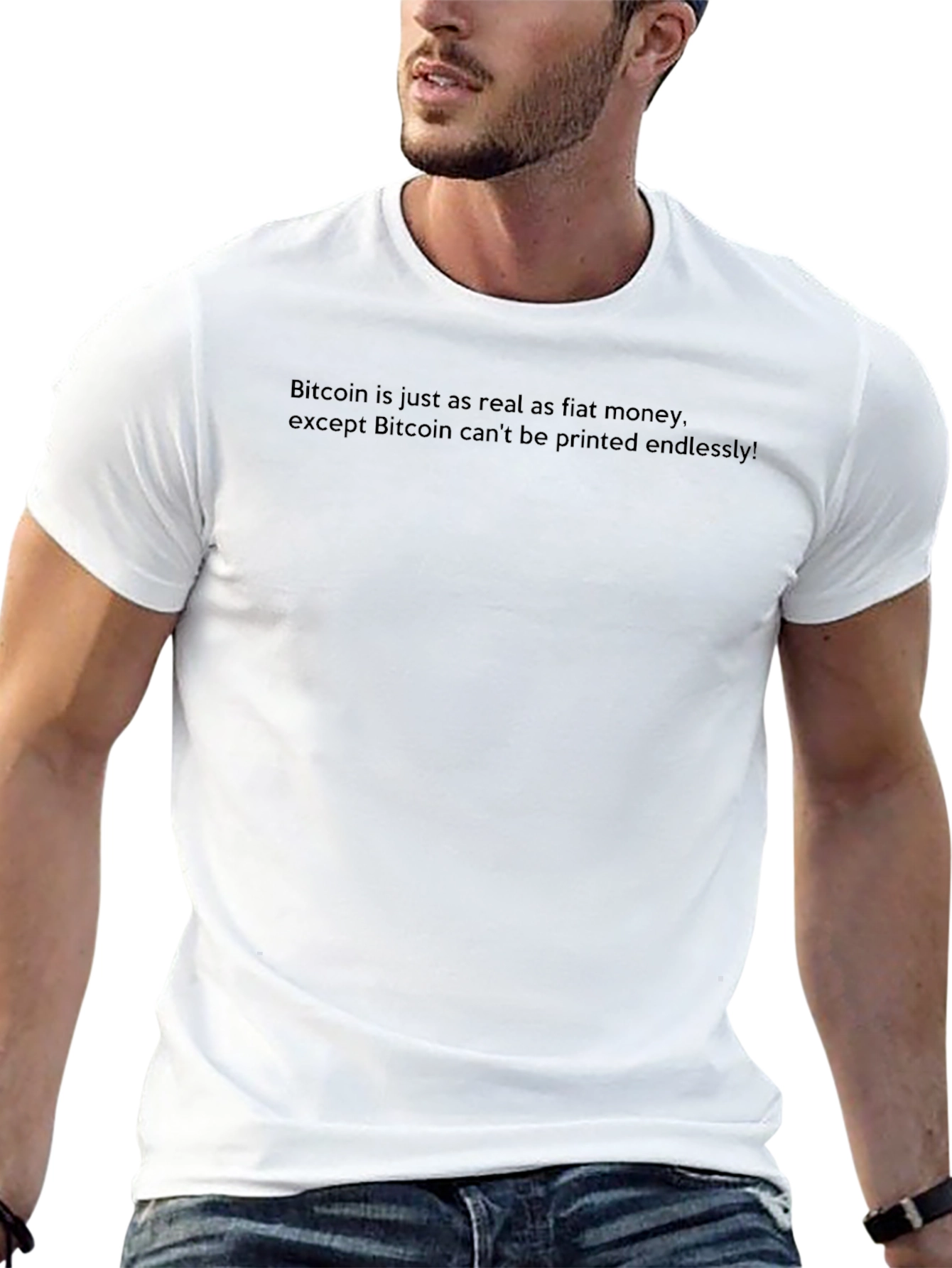 Bitcoin vs Fiat Black T-Shirt