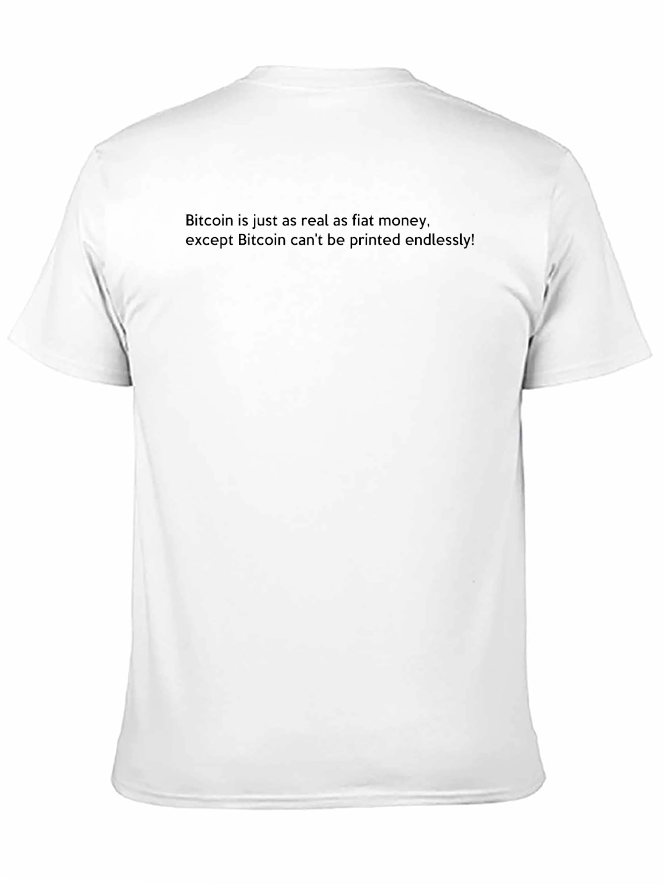 Bitcoin vs Fiat Black T-Shirt