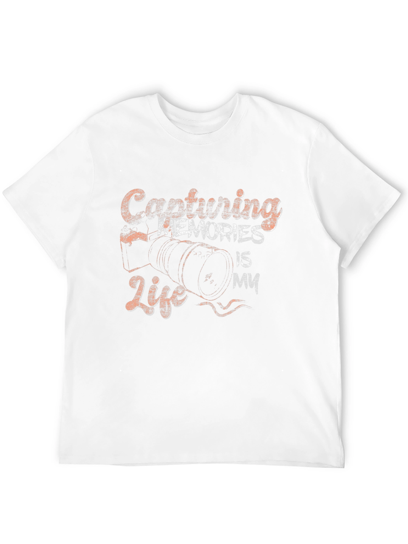 Capturing Memories T-Shirt - Camera Design