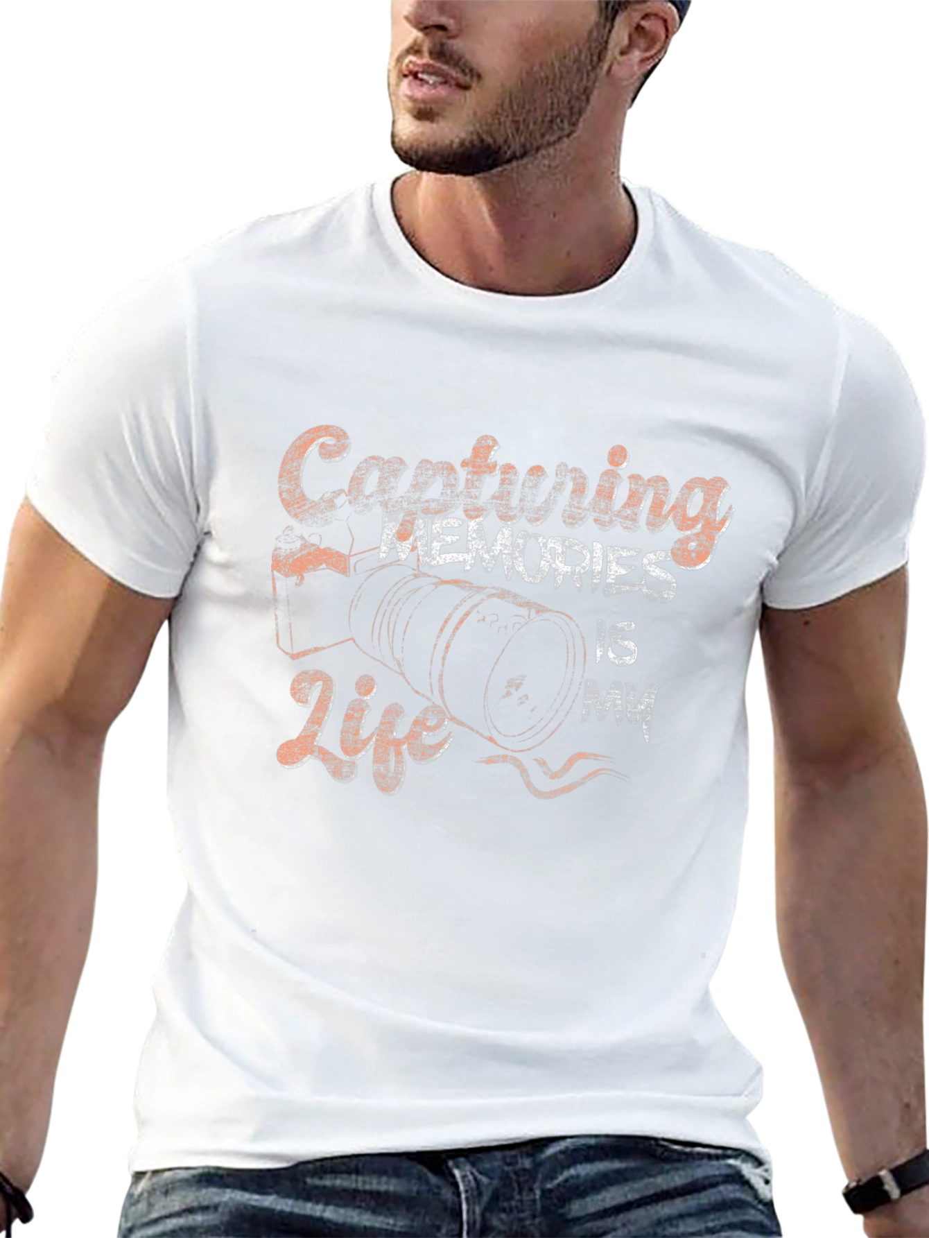 Capturing Memories T-Shirt - Camera Design
