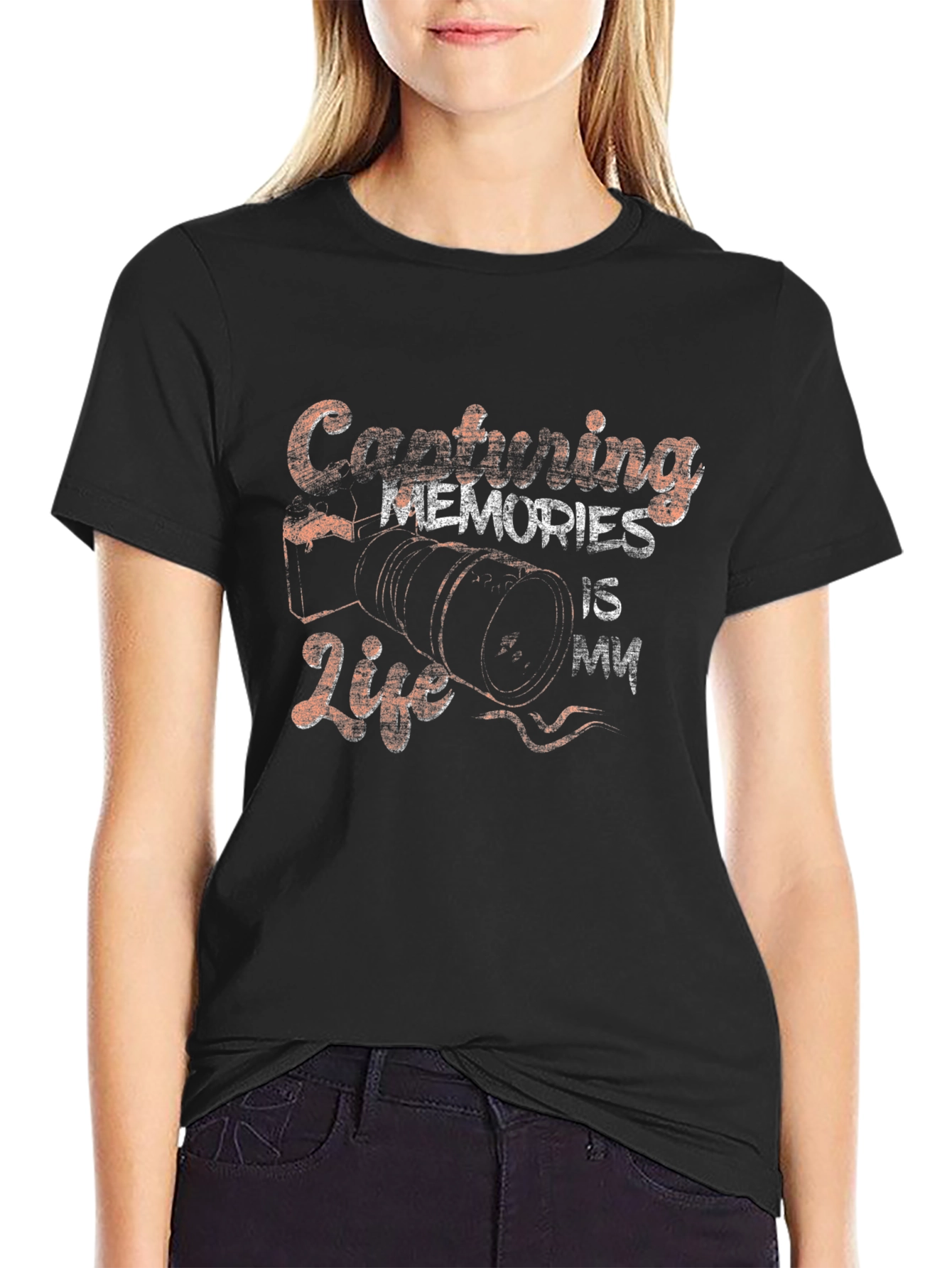 Capturing Memories T-Shirt - Camera Design