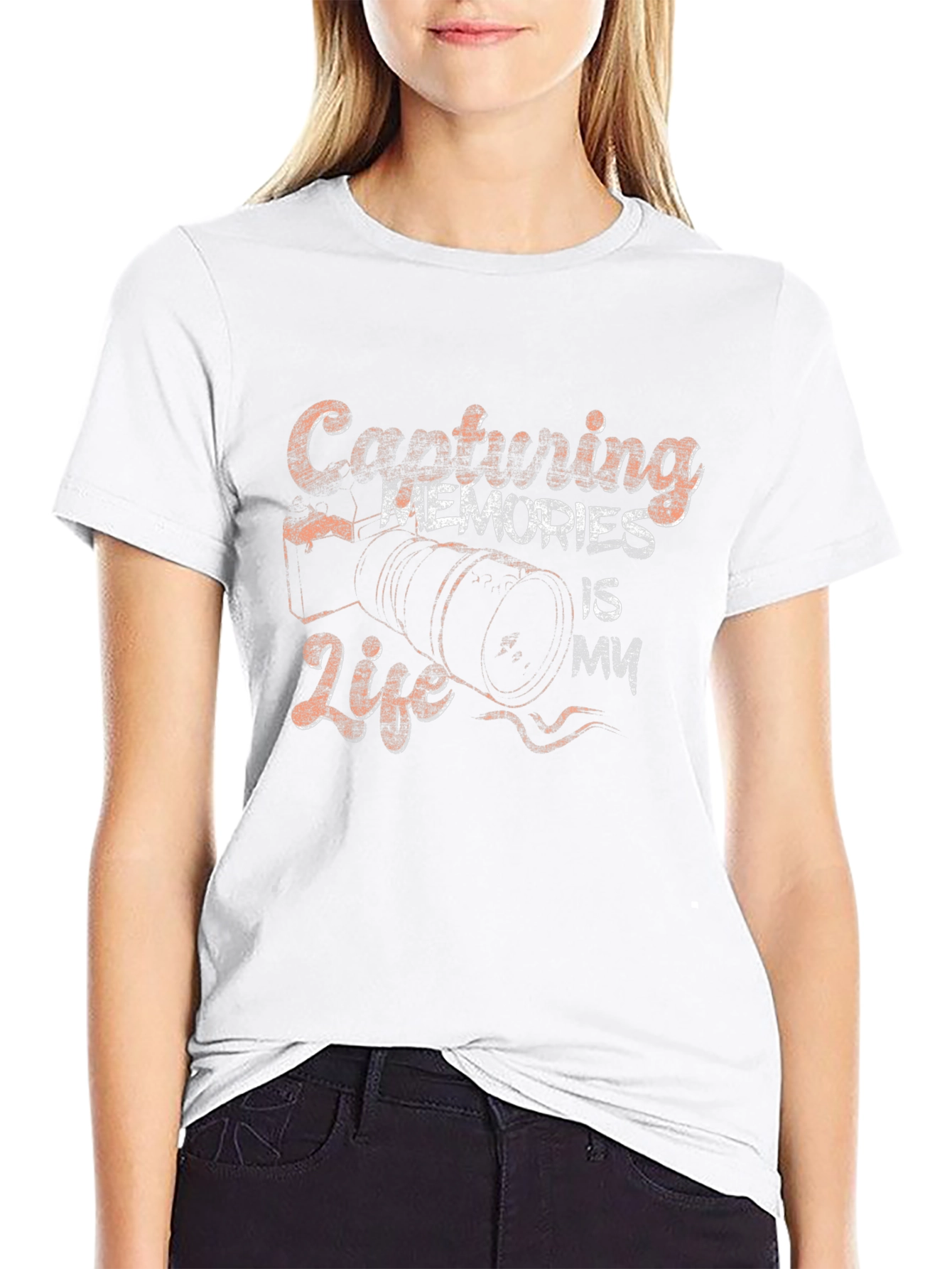 Capturing Memories T-Shirt - Camera Design