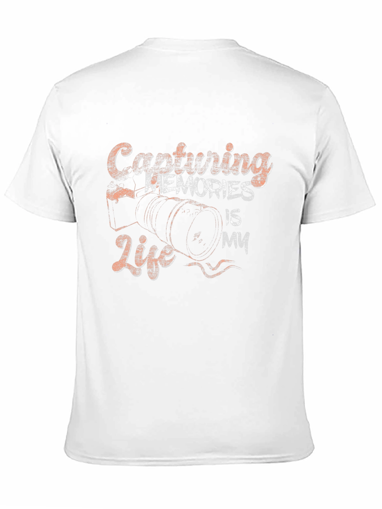 Capturing Memories T-Shirt - Camera Design