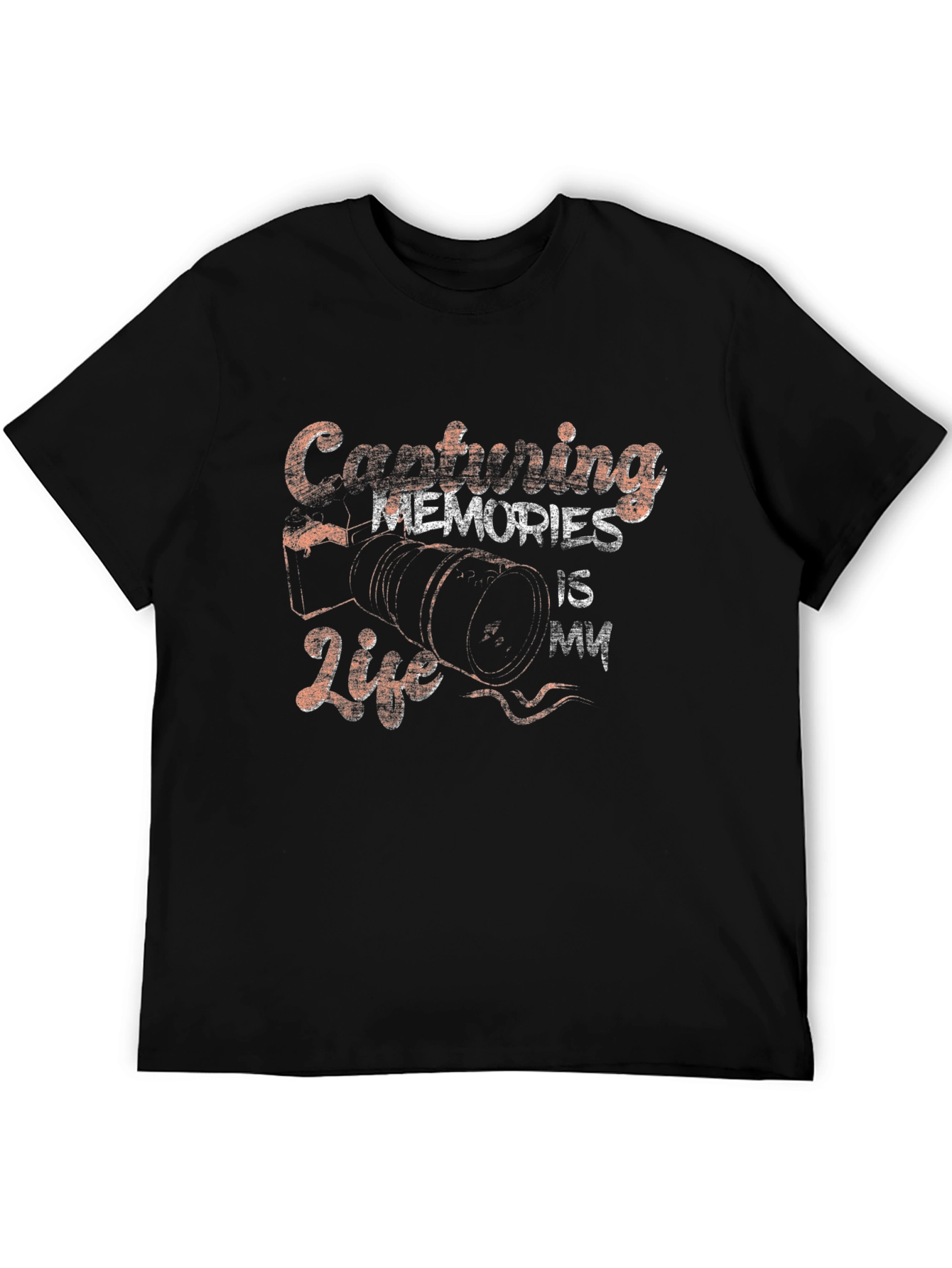 Capturing Memories T-Shirt - Camera Design