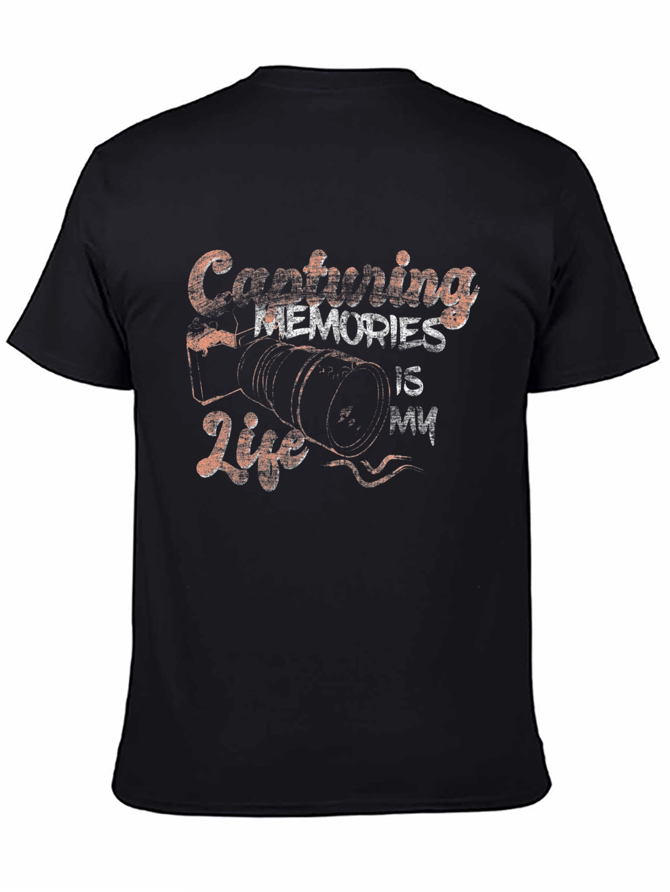 Capturing Memories T-Shirt - Camera Design