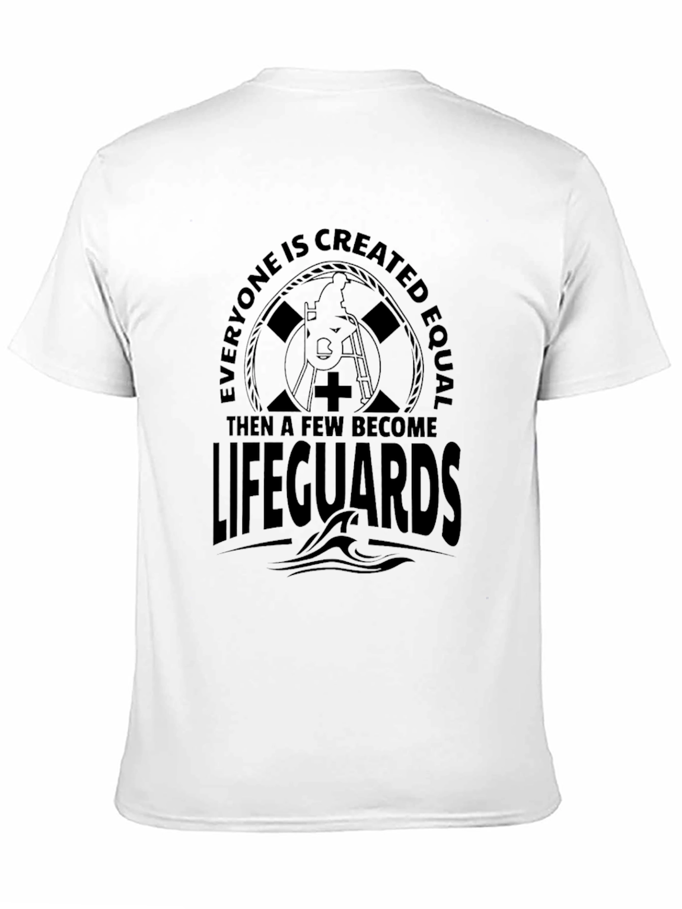 Lifeguard Graphic Print Crew Neck T-Shirt