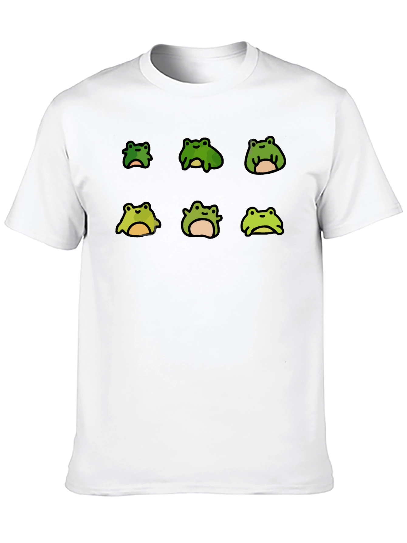 Froggy Fun Graphic Tee - Unisex Black T-Shirt
