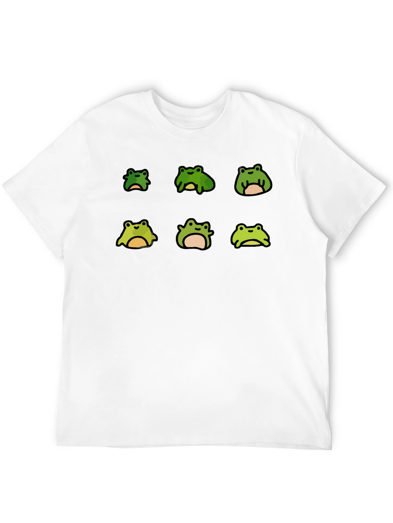 Froggy Fun Graphic Tee - Unisex Black T-Shirt
