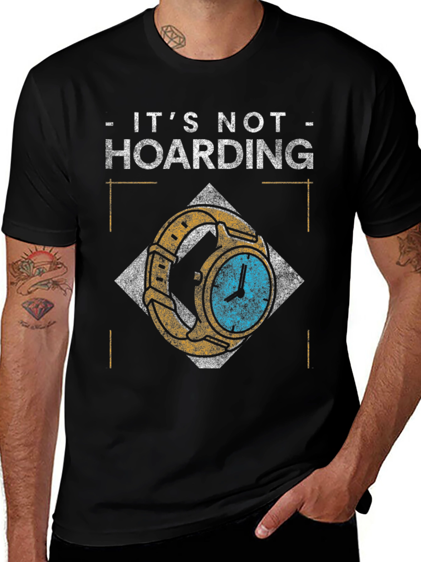 Its Not Hoarding Mens Graphic T-Shirt