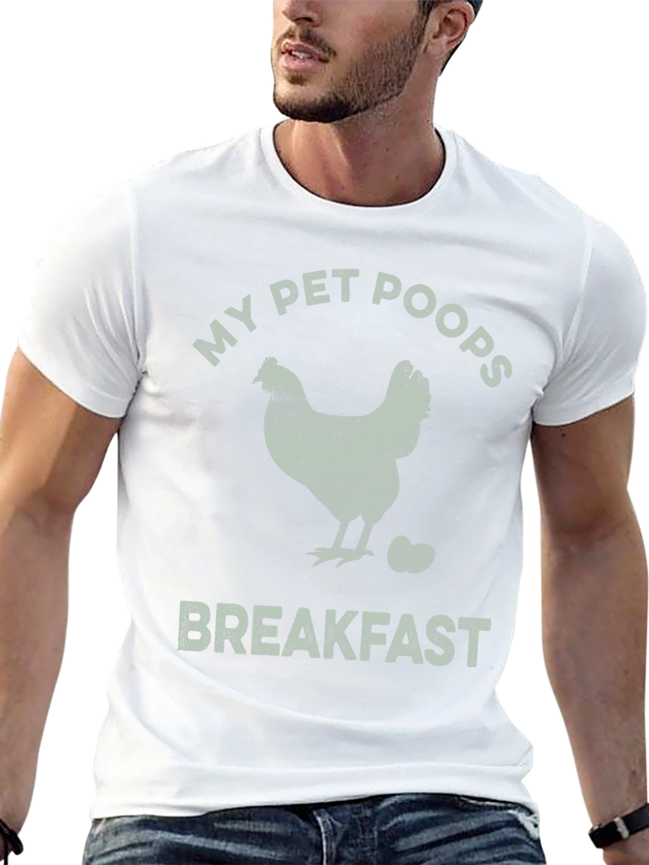 Funny Chicken Breakfast T-Shirt