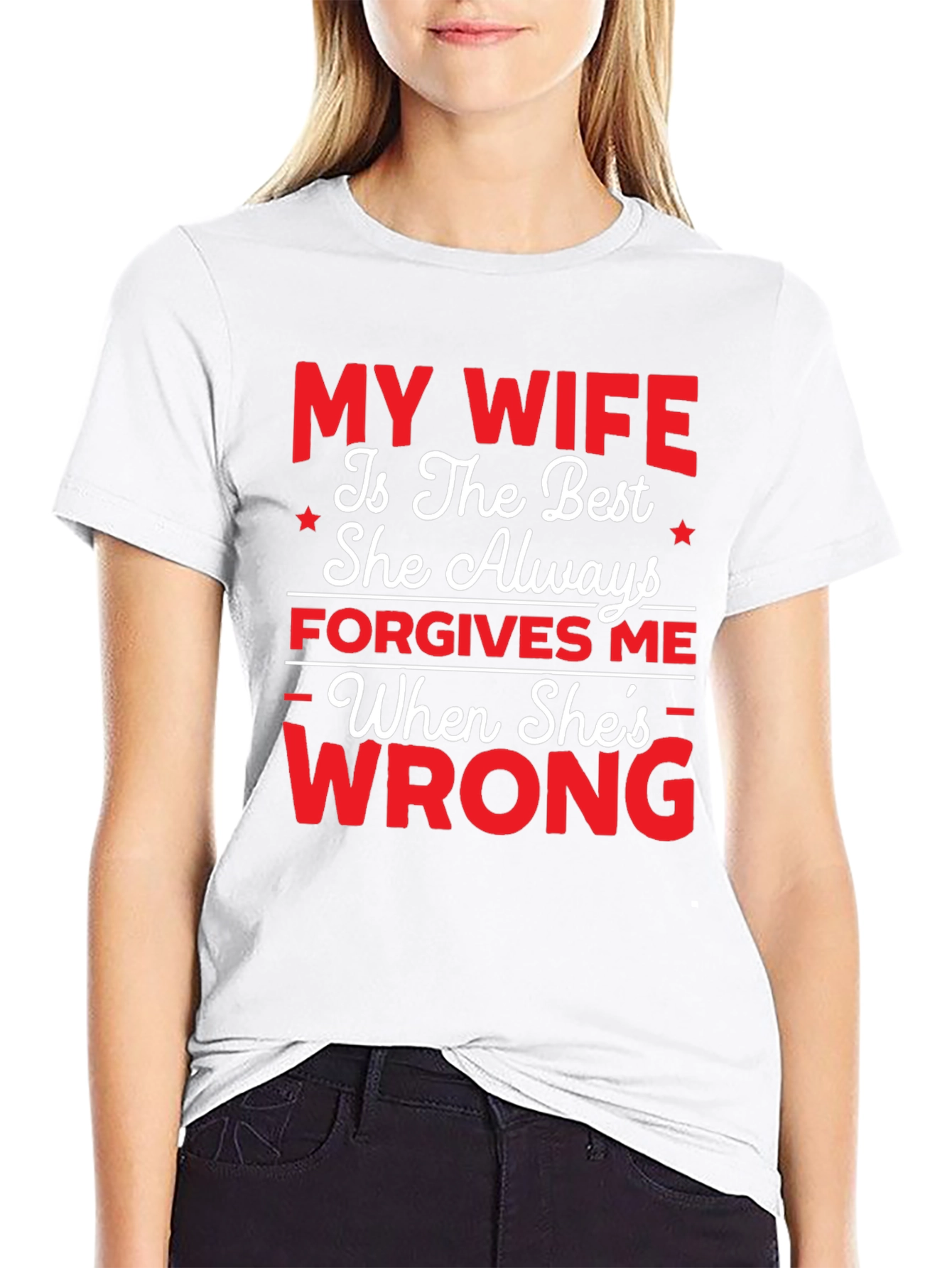 Funny My Wife T-Shirt - Husband Humor Tee