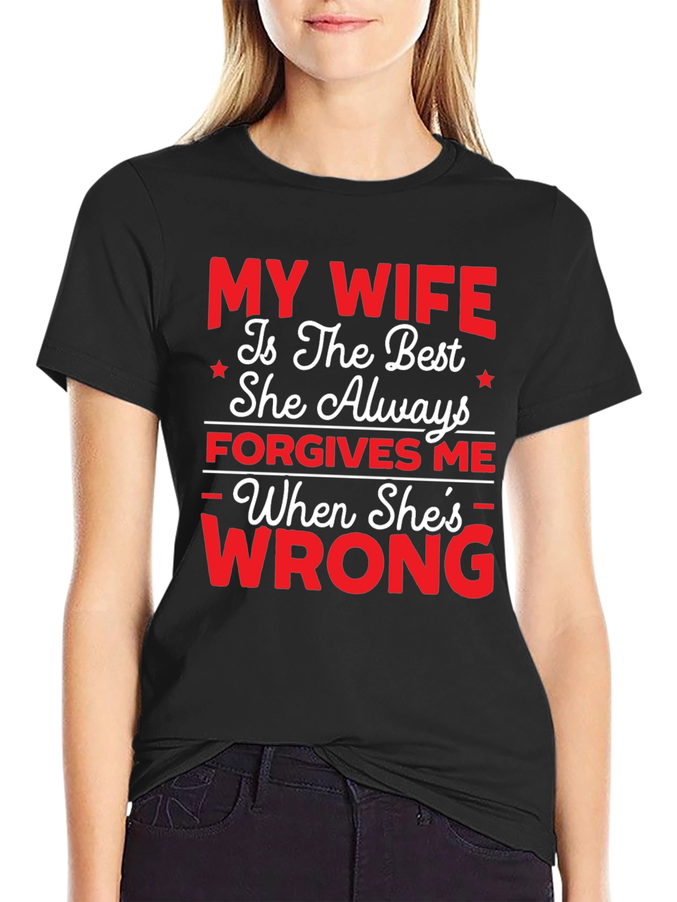 Funny My Wife T-Shirt - Husband Humor Tee