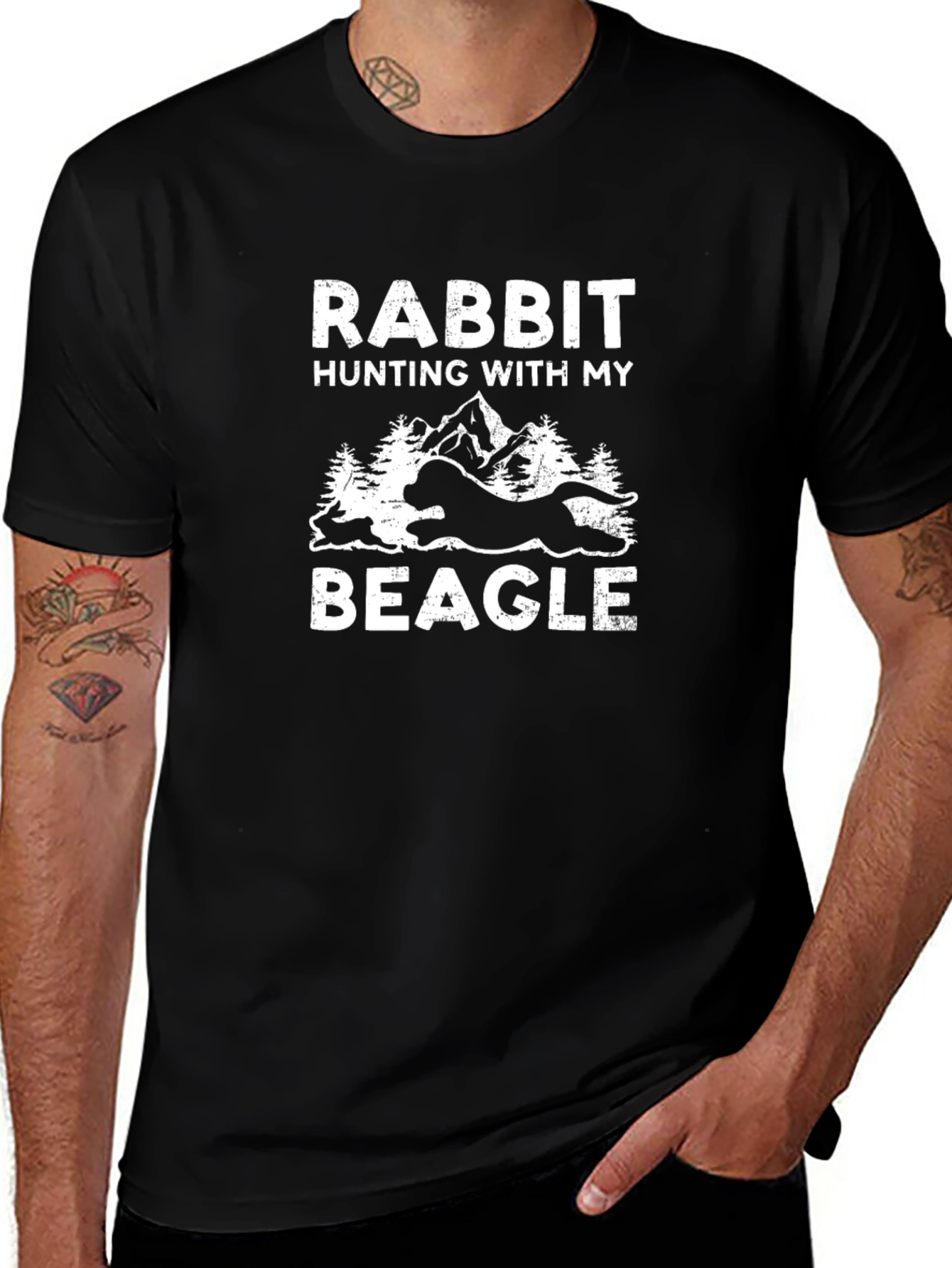 Rabbit Hunting with My Beagle T-Shirt