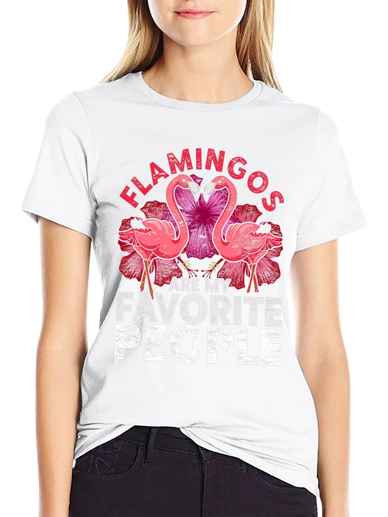 Flamingo Lover T-Shirt - Favorite People Graphic Tee