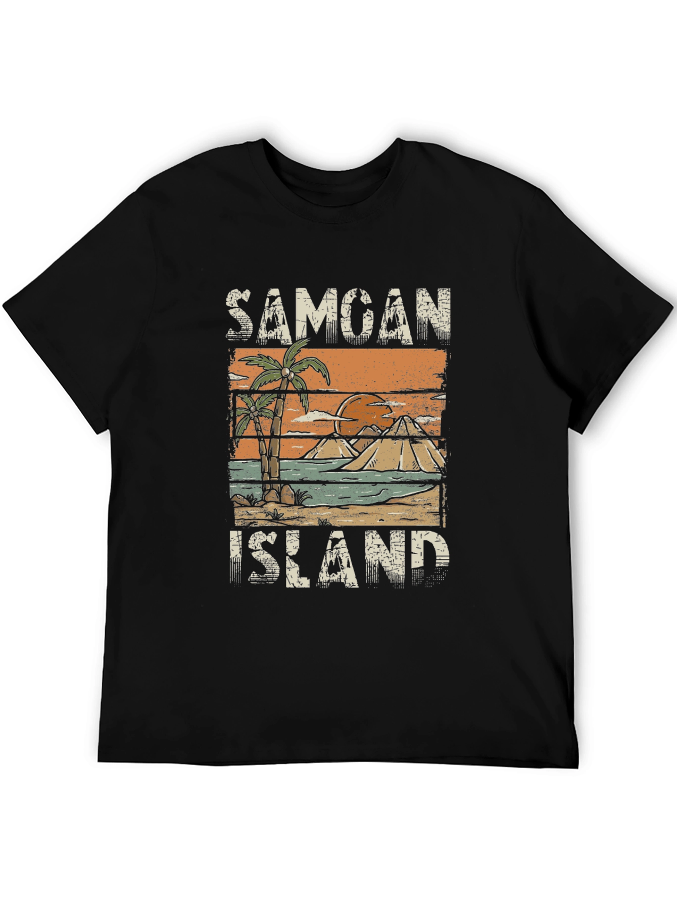 Samoan Island T-Shirt - Tropical Vacation Souvenir Tee