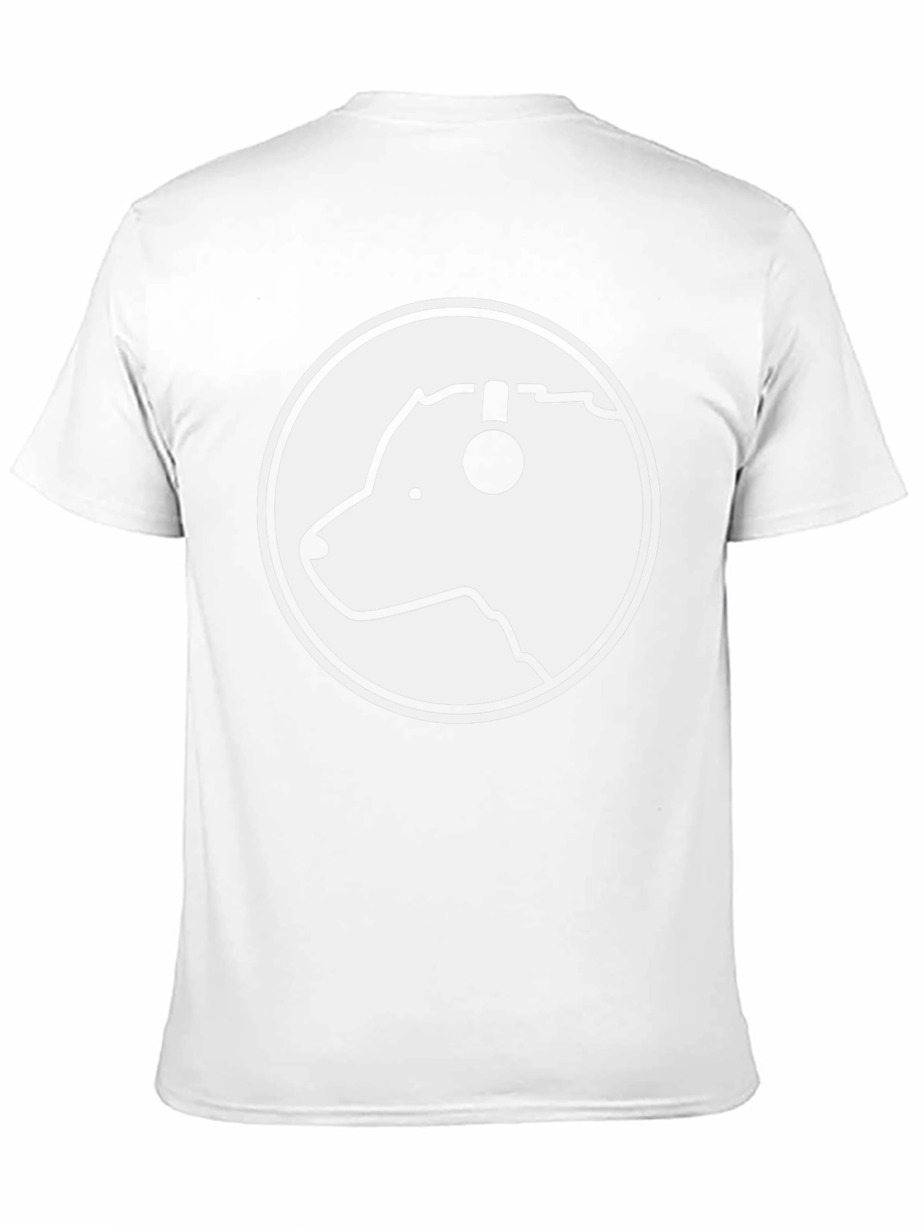 Cool Bear Headphone T-Shirt - Black Crew Neck Tee