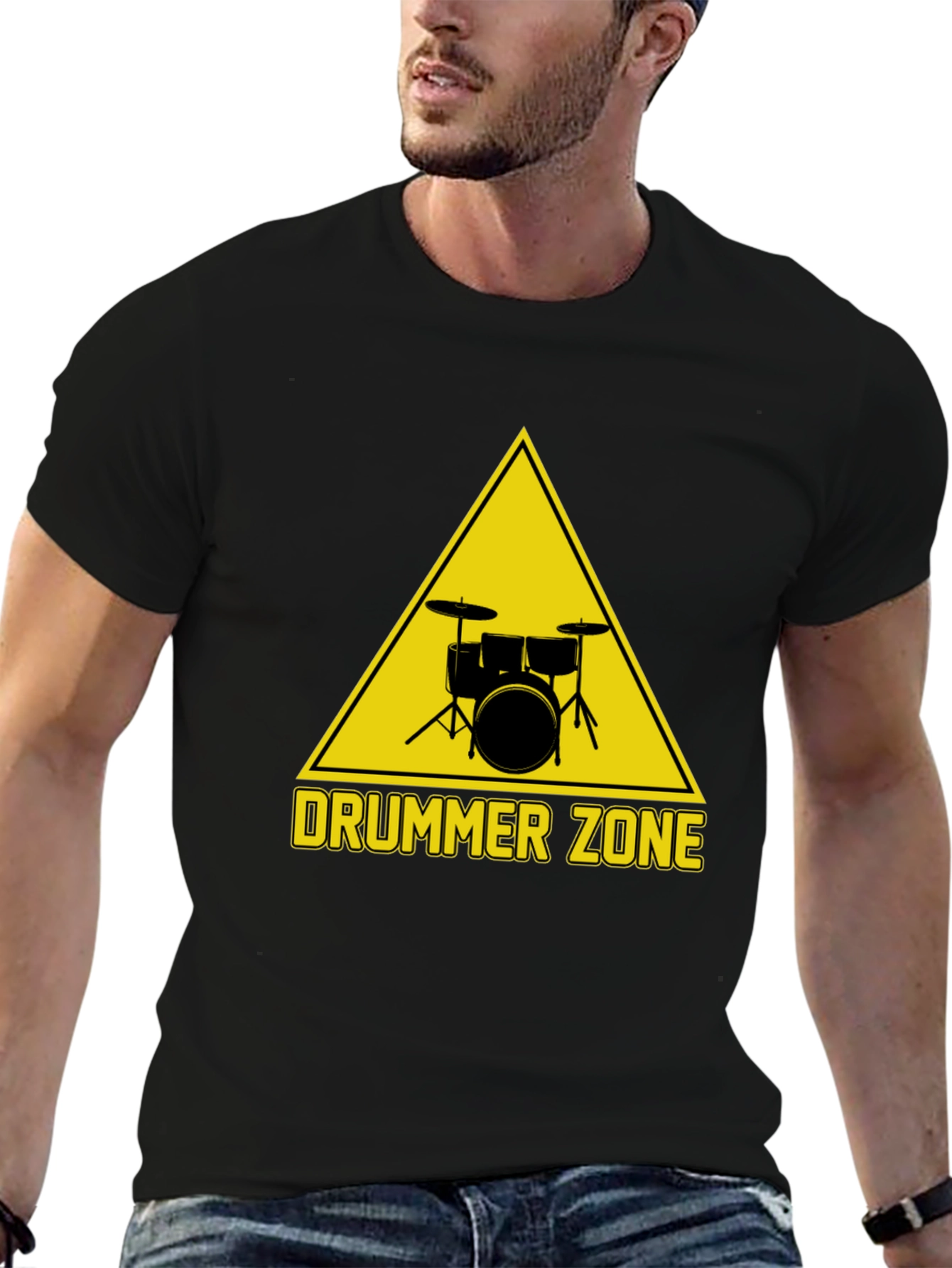 Drummer Zone T-Shirt - Music Lover Tee