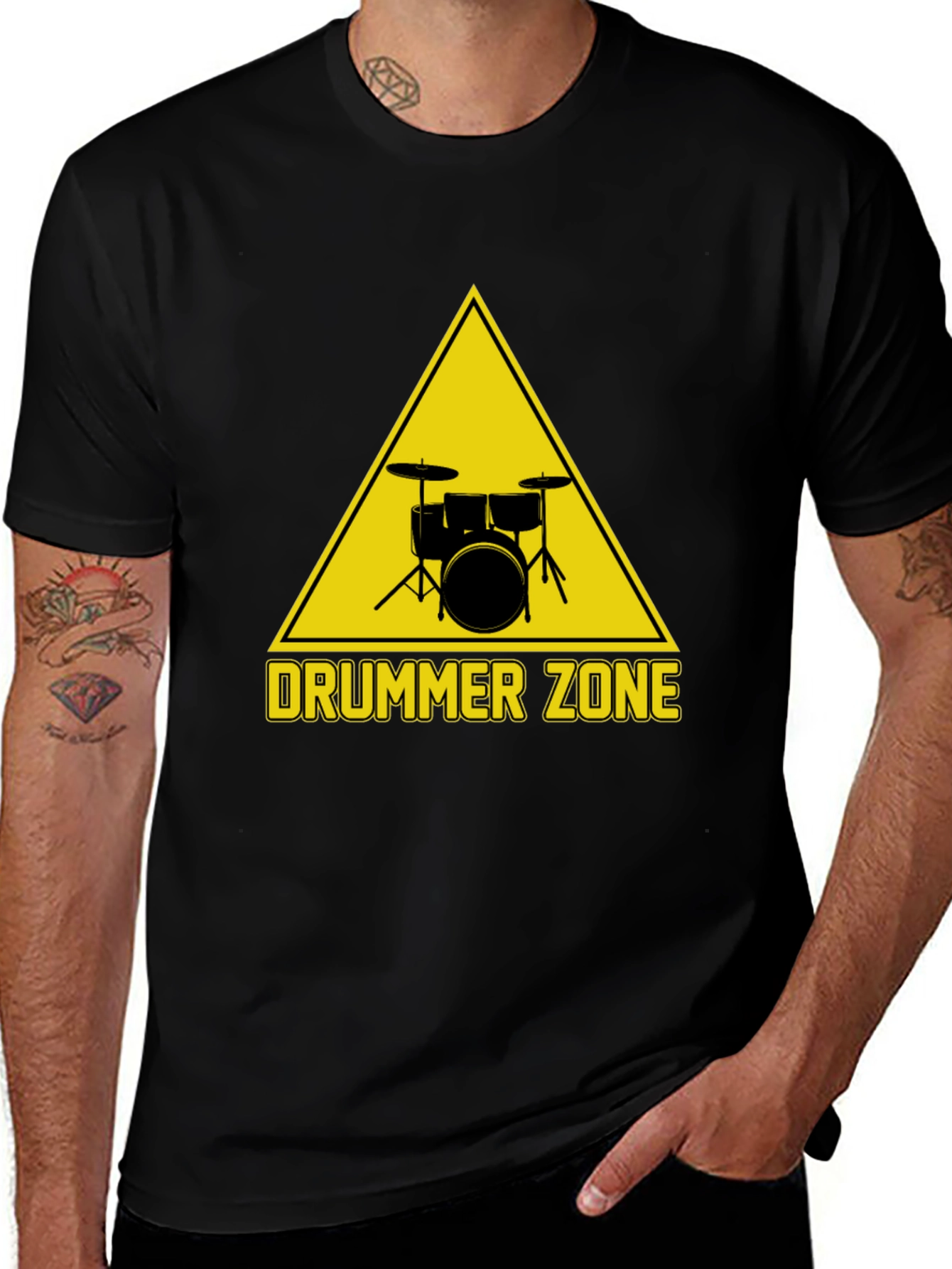 Drummer Zone T-Shirt - Music Lover Tee