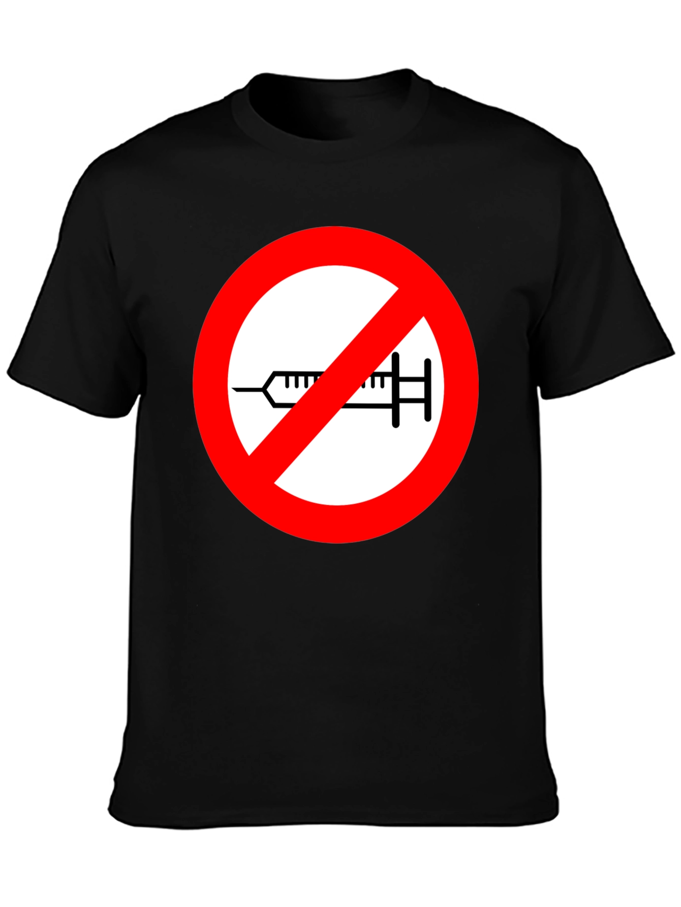 No Vaccine T-Shirt Anti-Vaxxer Tee