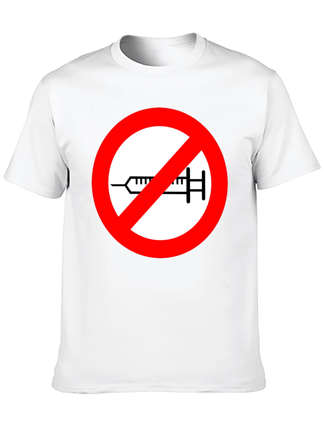 No Vaccine T-Shirt Anti-Vaxxer Tee