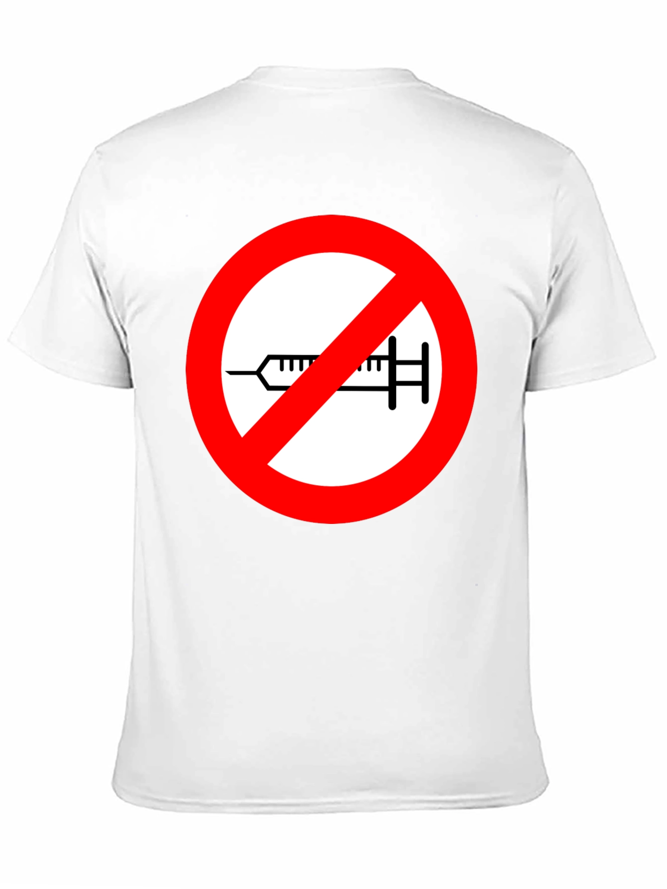 No Vaccine T-Shirt Anti-Vaxxer Tee