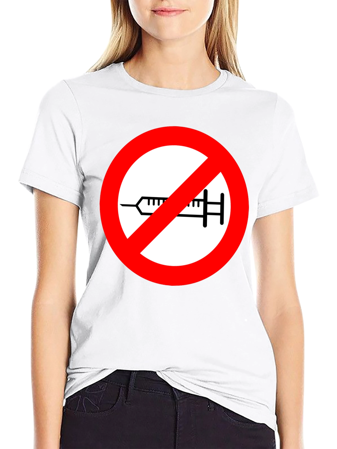 No Vaccine T-Shirt Anti-Vaxxer Tee