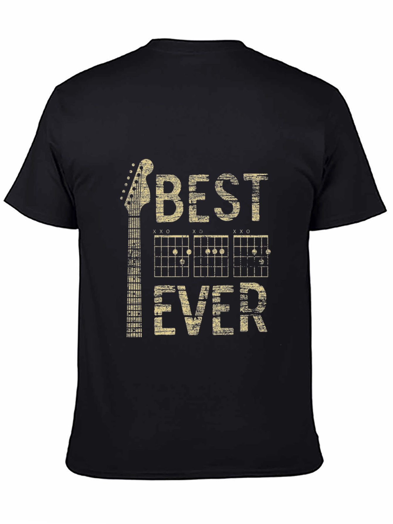 Best Ever Guitar Chord T-Shirt - Musician Tee