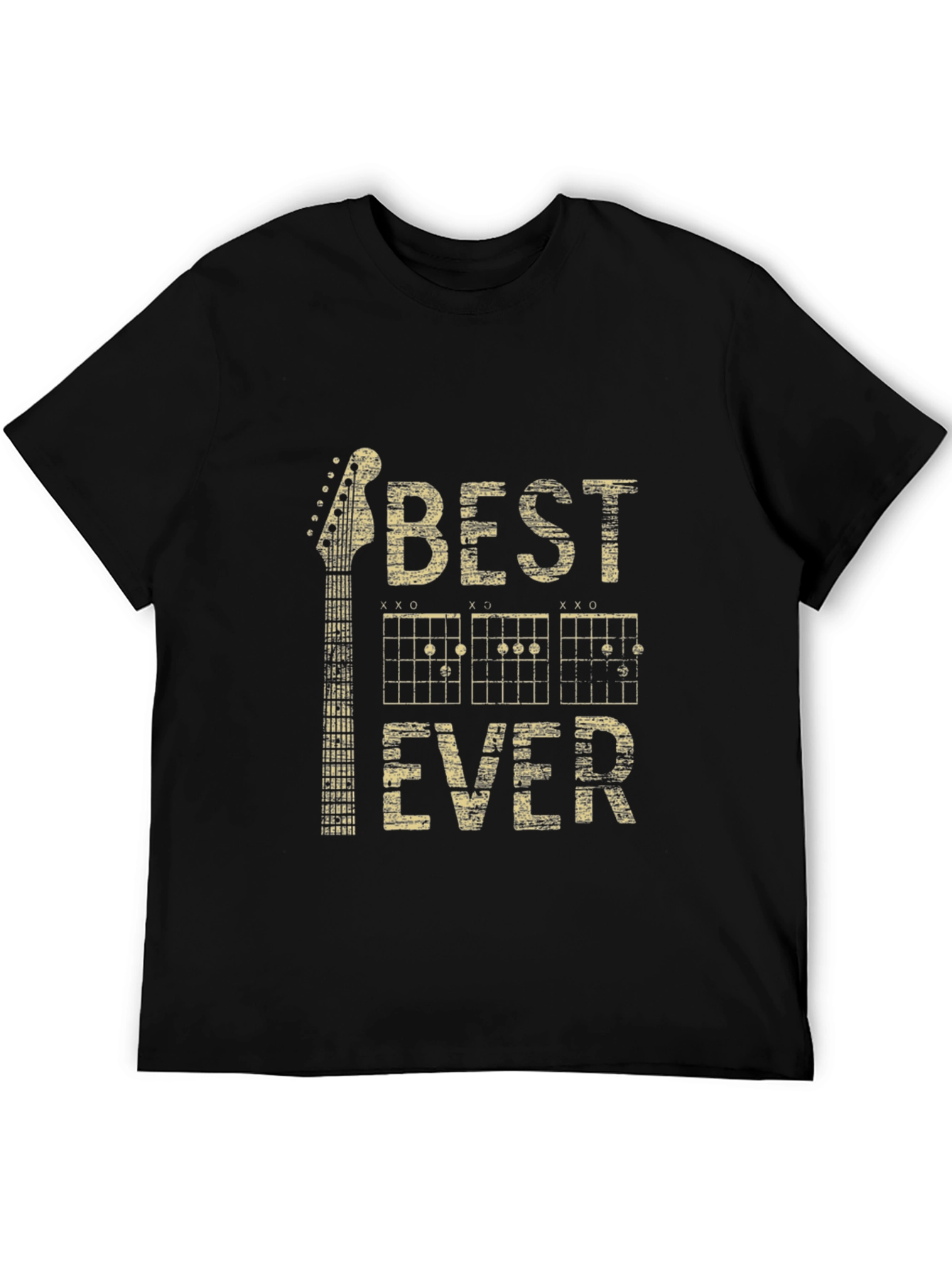 Best Ever Guitar Chord T-Shirt - Musician Tee