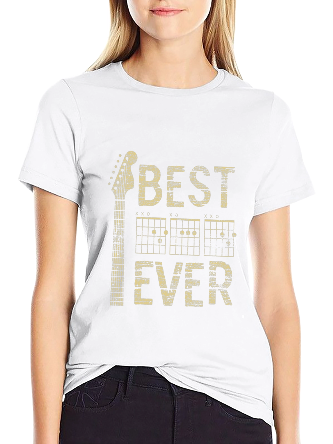 Best Ever Guitar Chord T-Shirt - Musician Tee