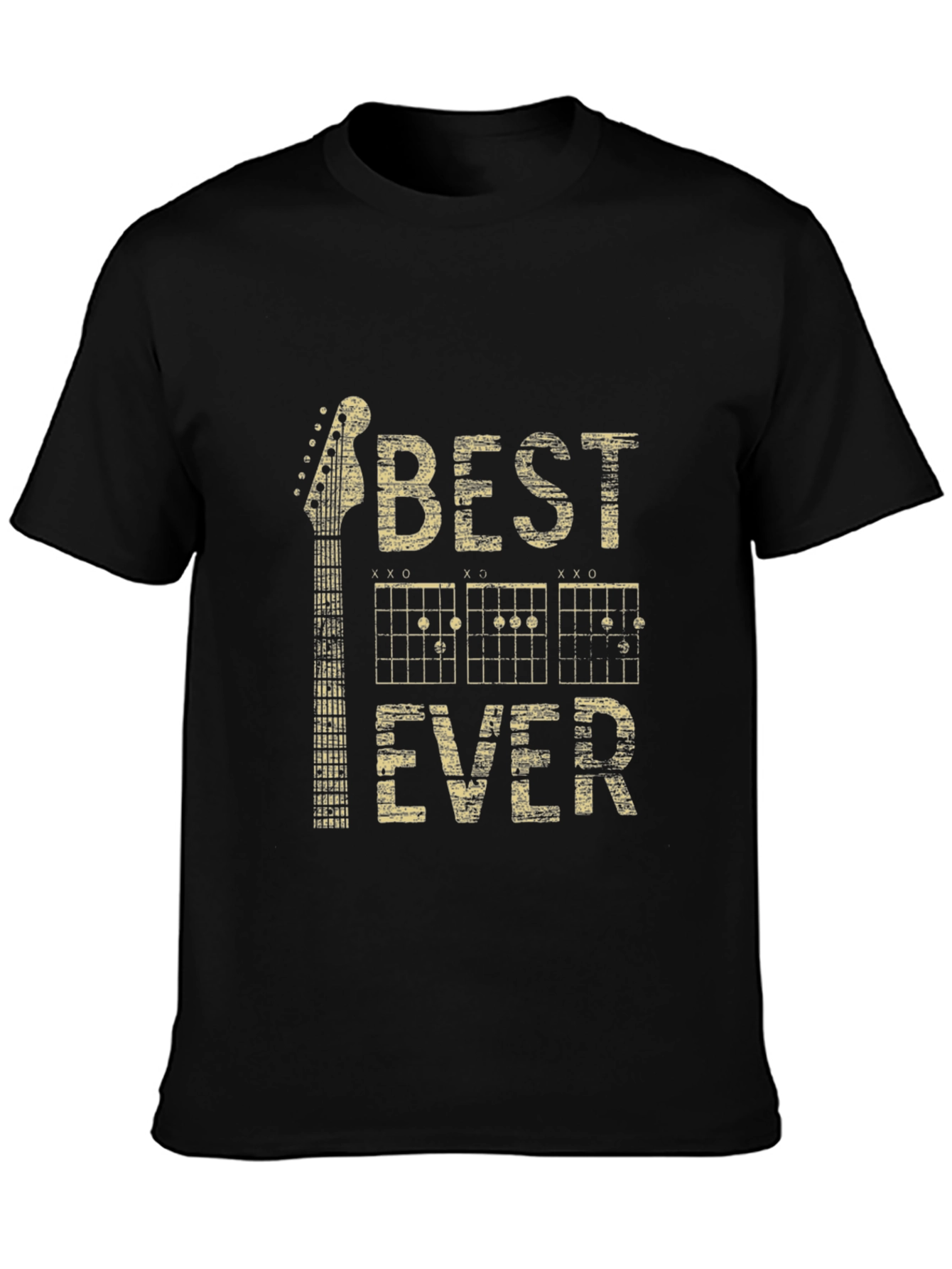Best Ever Guitar Chord T-Shirt - Musician Tee