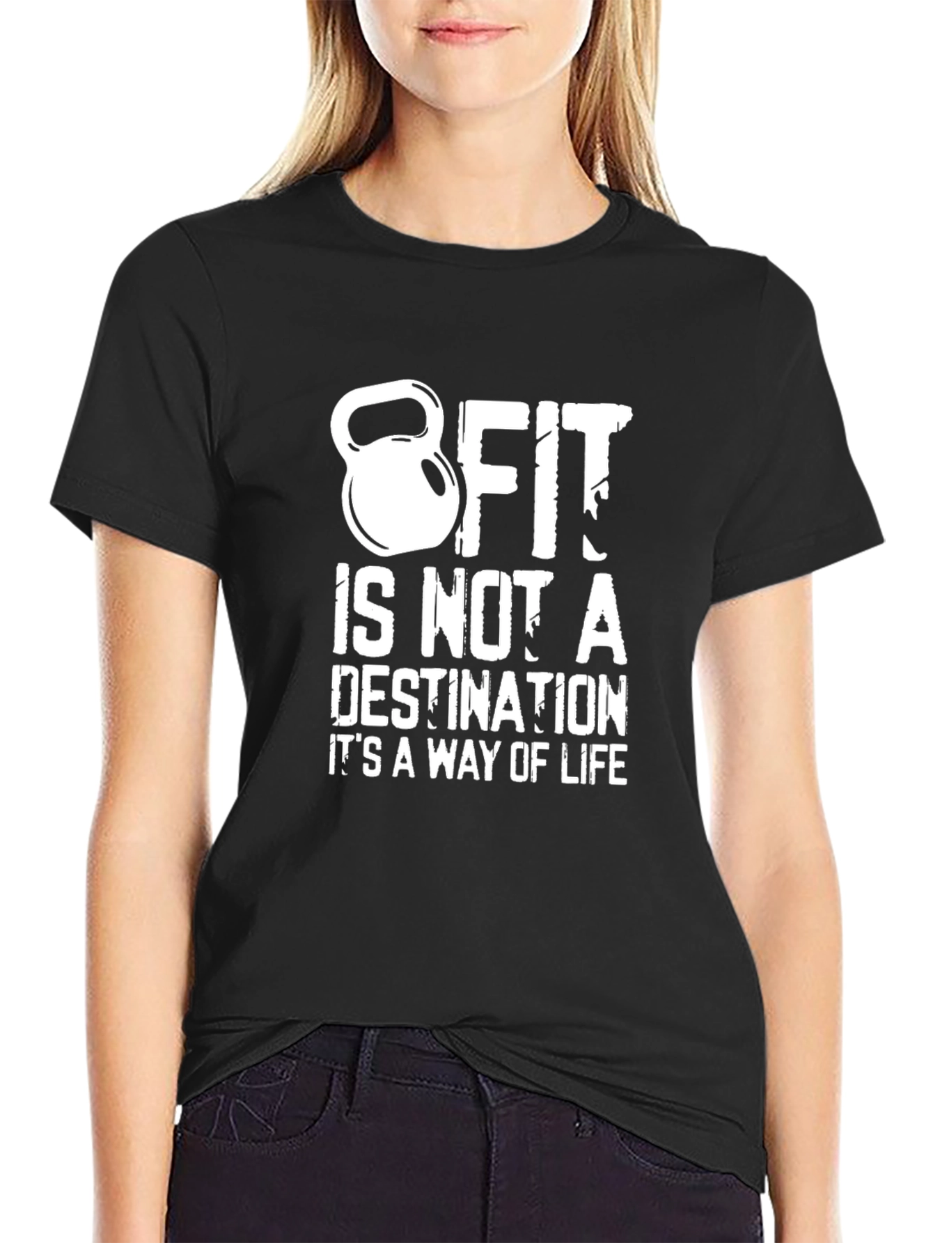 Fit is a Way of Life Graphic Tee