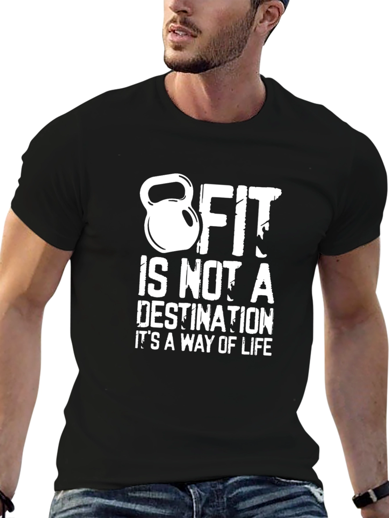 Fit is a Way of Life Graphic Tee