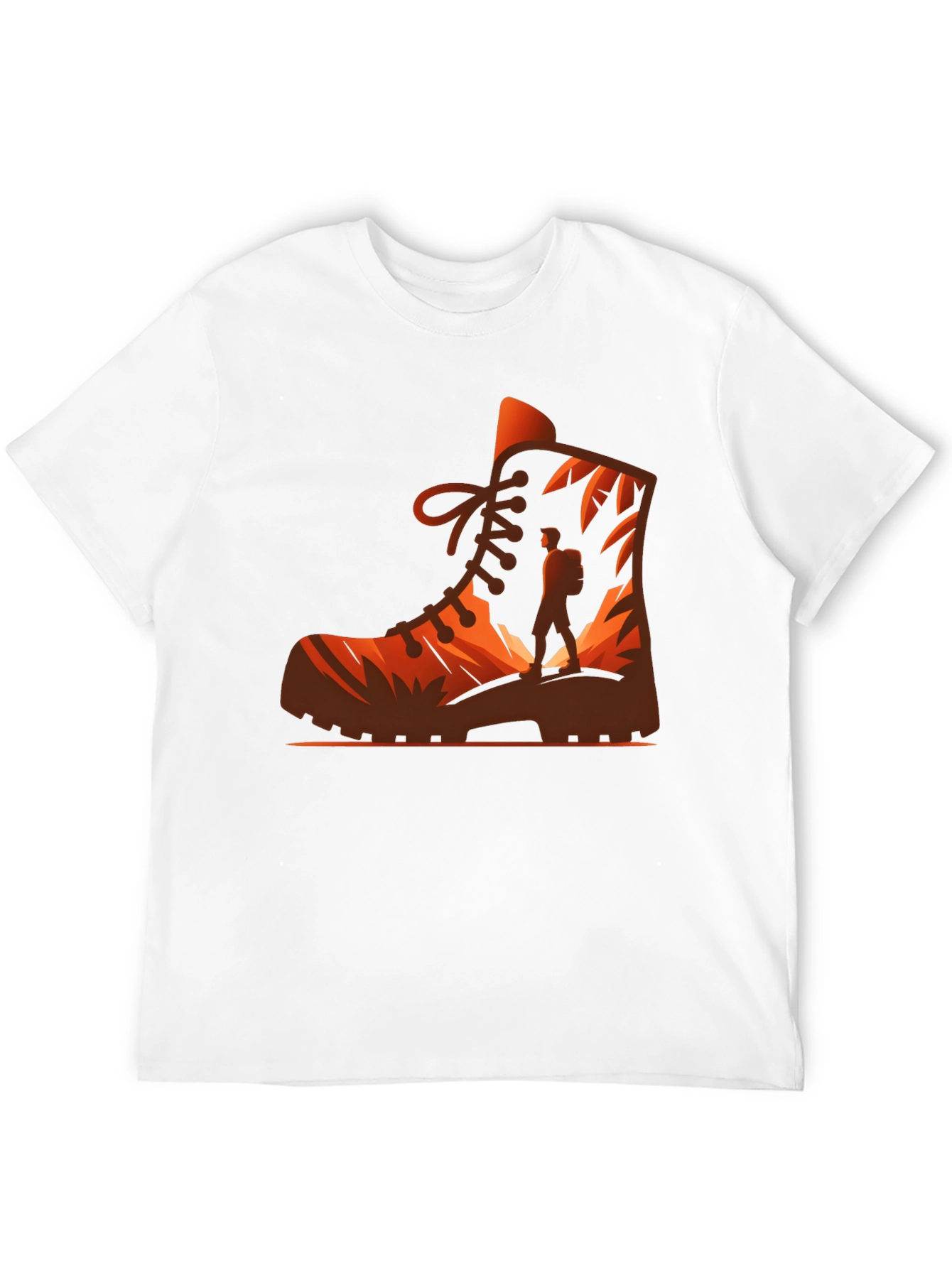 Hiking Boot Graphic Tee - Adventure Awaits!