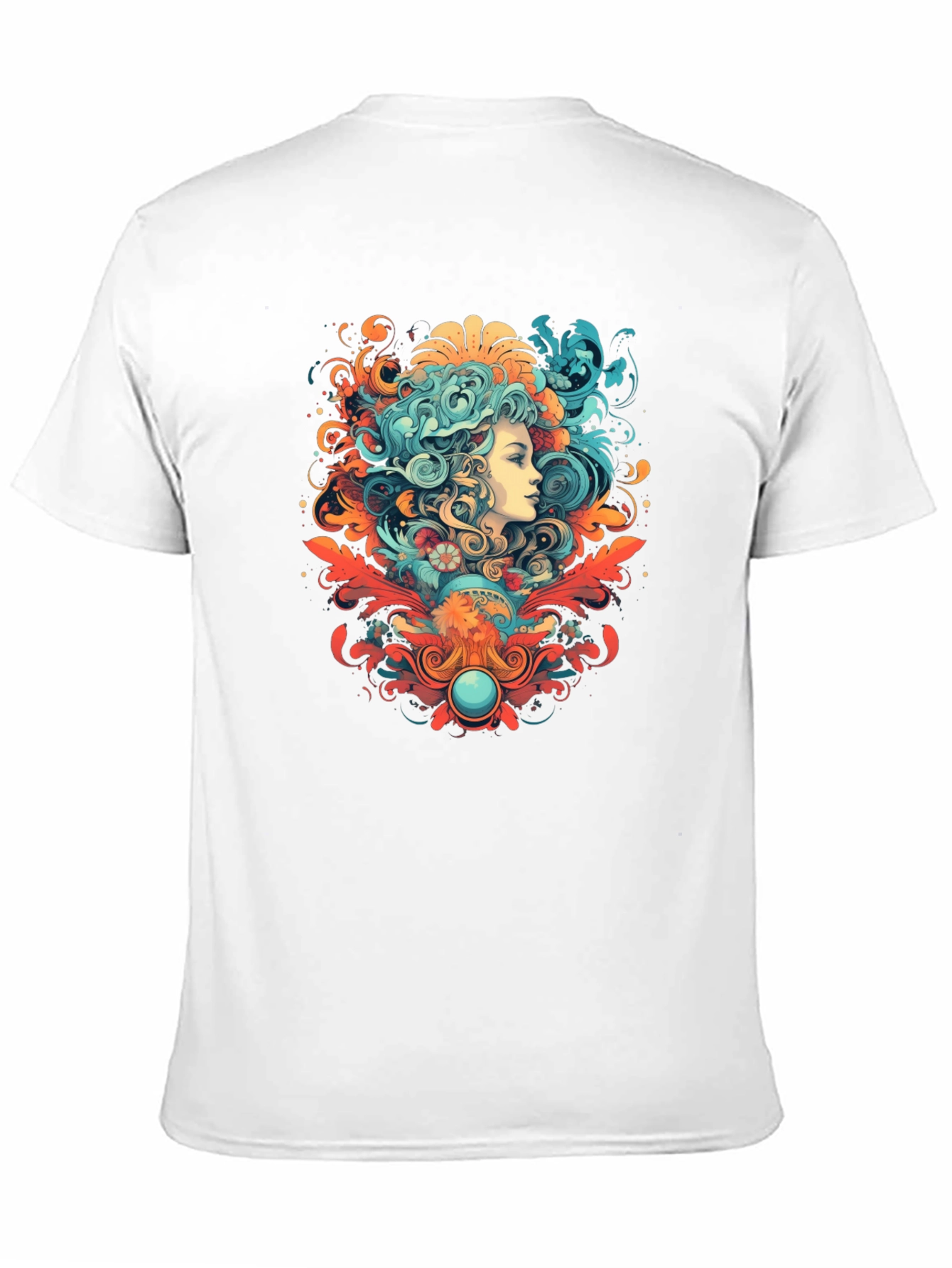 Psychedelic Woman Graphic Tee