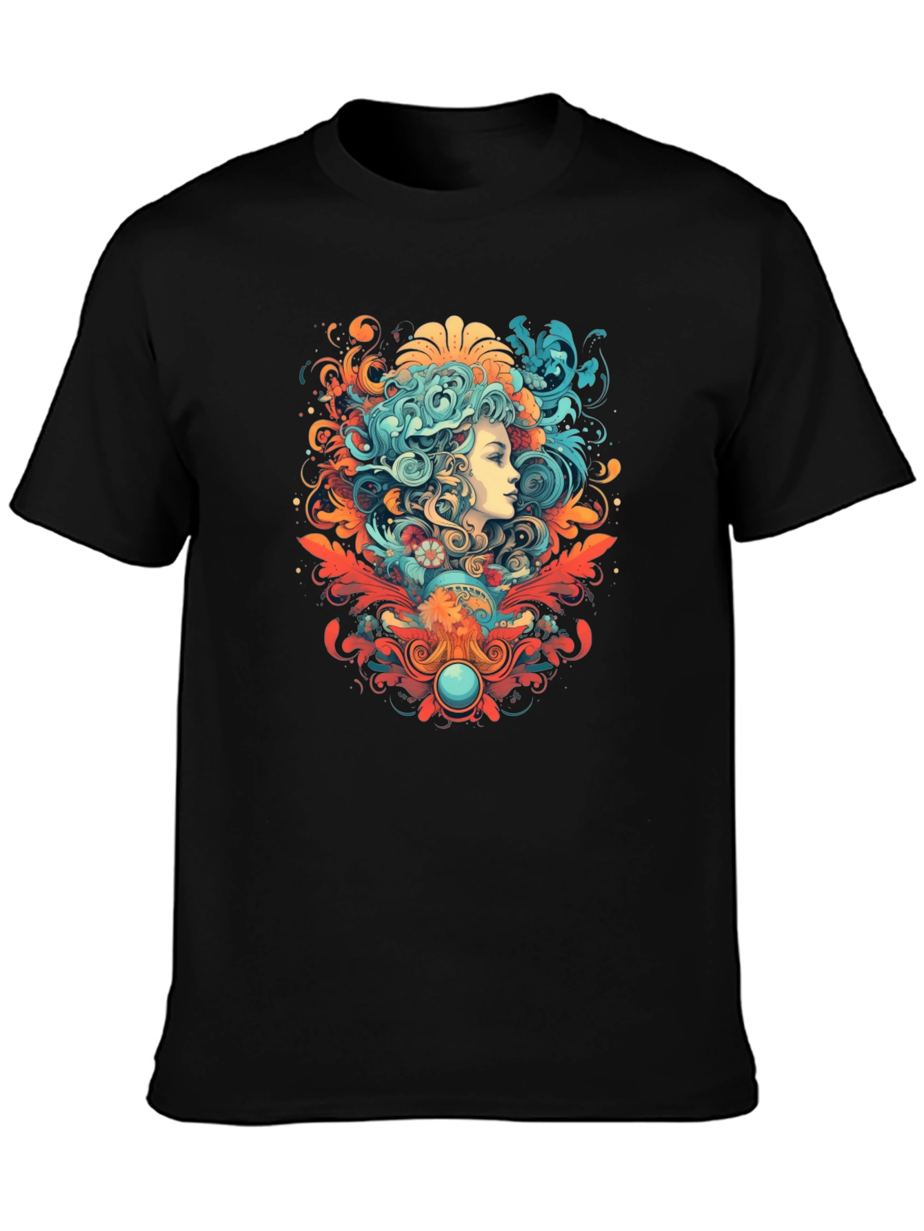 Psychedelic Woman Graphic Tee
