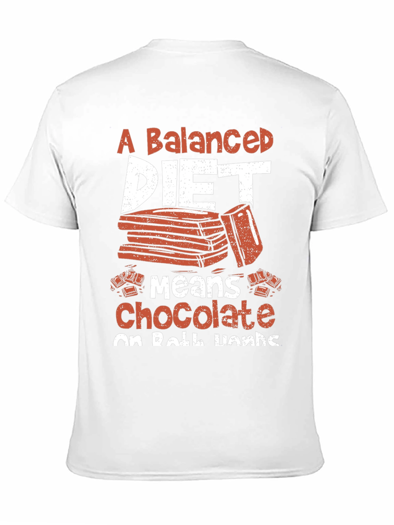 Chocolate Diet Graphic T-Shirt