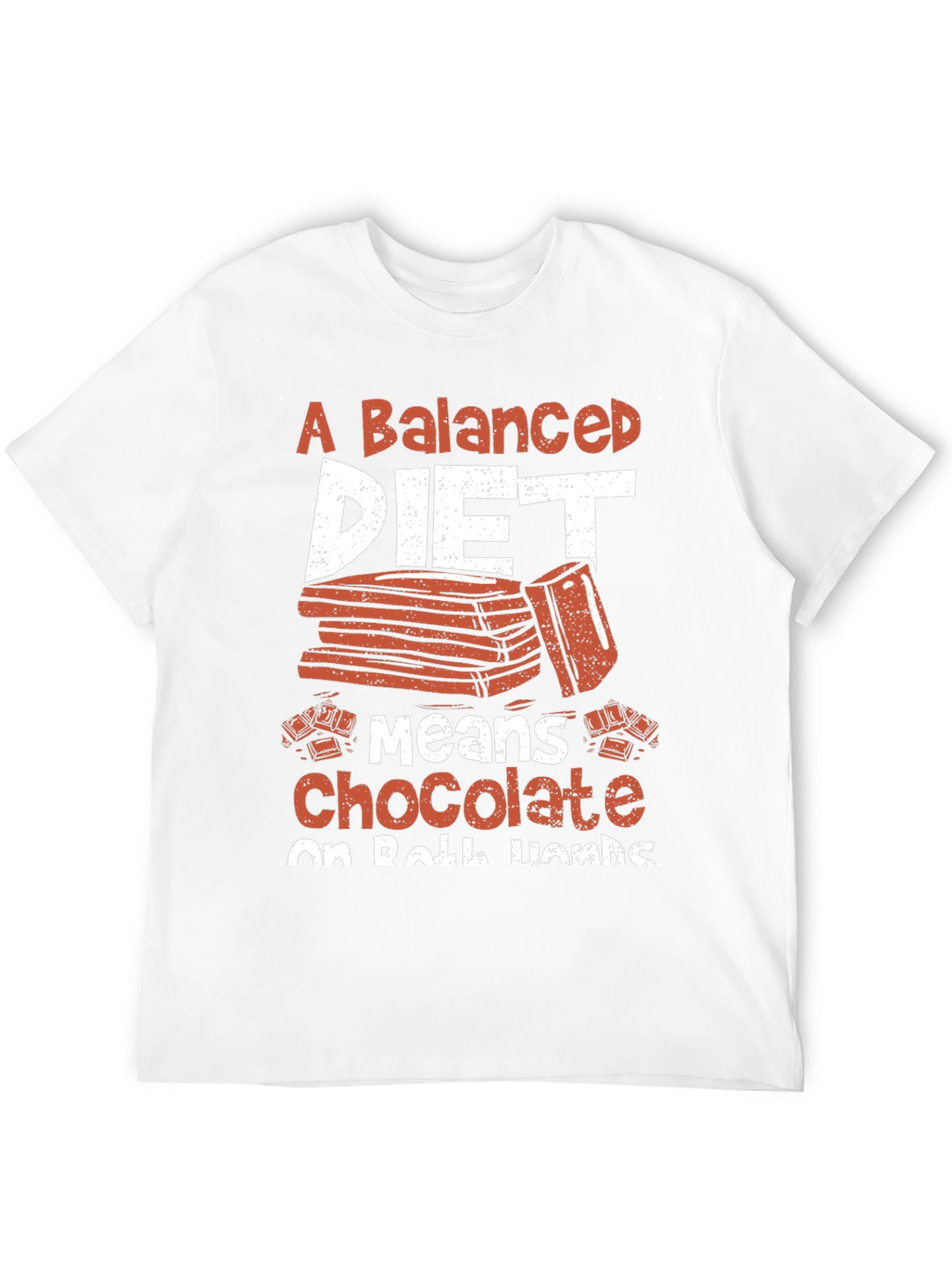 Chocolate Diet Graphic T-Shirt