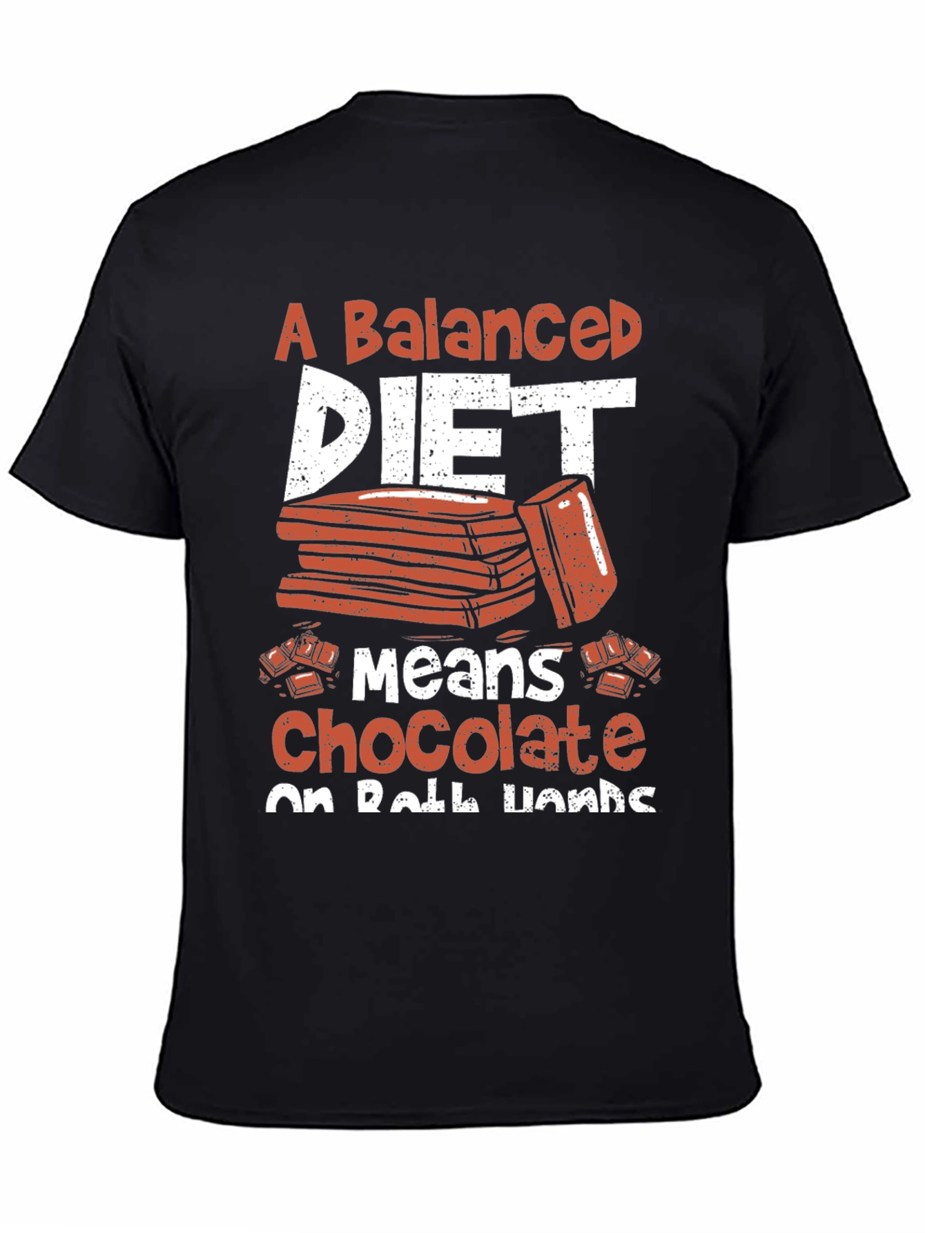 Chocolate Diet Graphic T-Shirt