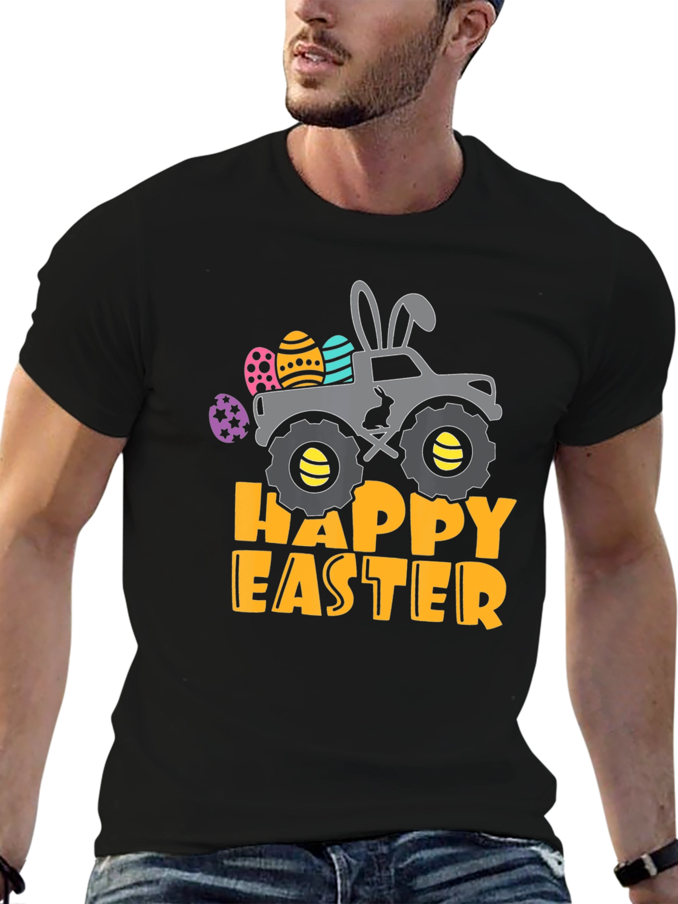 Happy Easter Truck T-Shirt