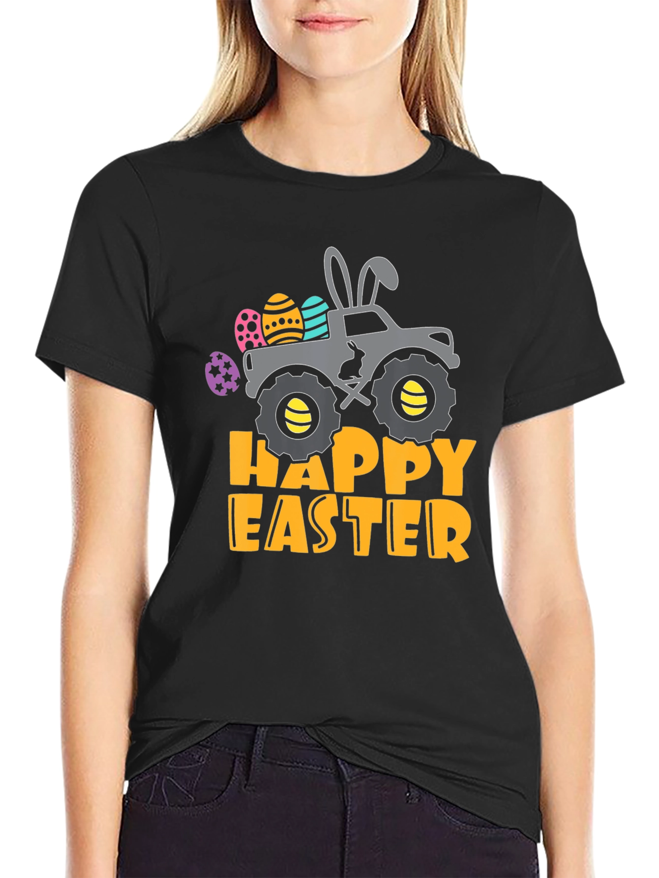Happy Easter Truck T-Shirt