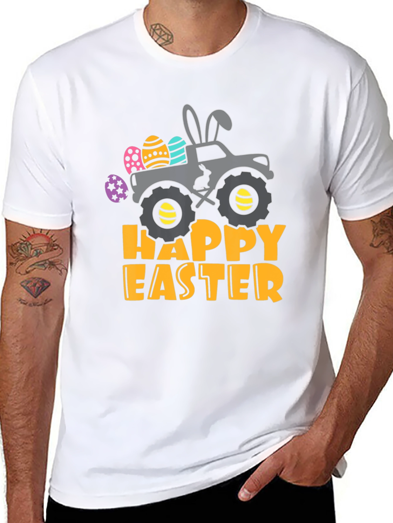 Happy Easter Truck T-Shirt