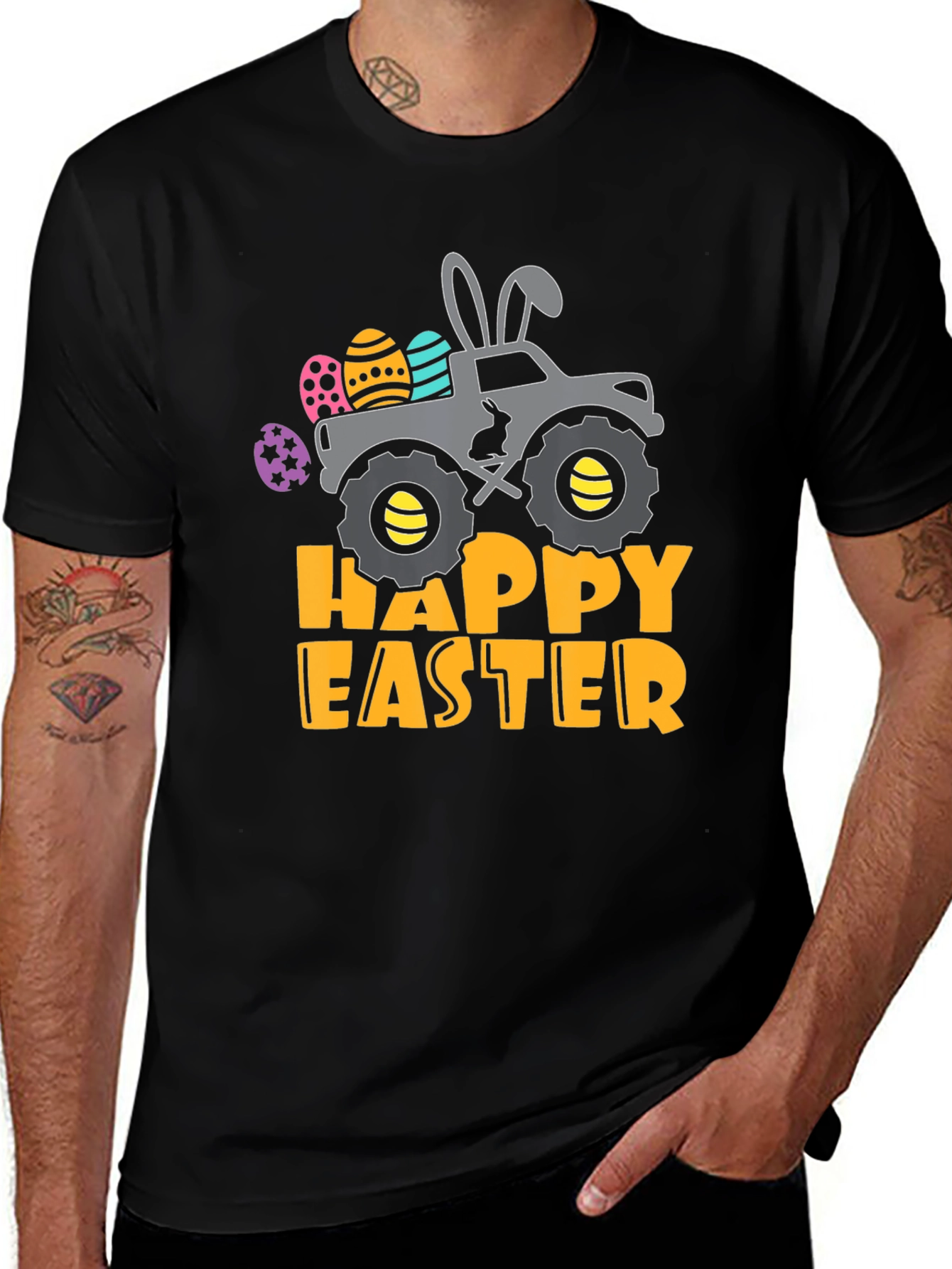 Happy Easter Truck T-Shirt
