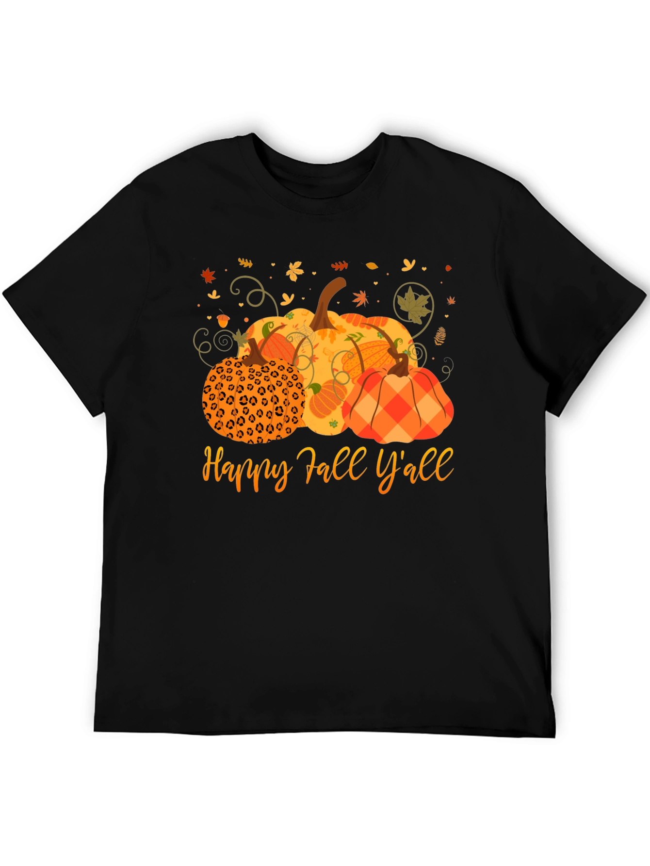 Happy Fall Yall Pumpkin T-Shirt