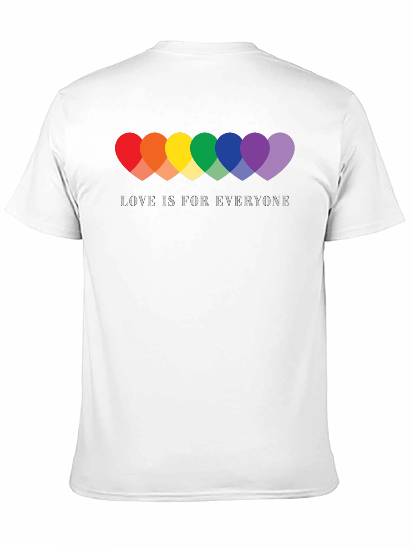 Love Is For Everyone Pride Heart T-Shirt